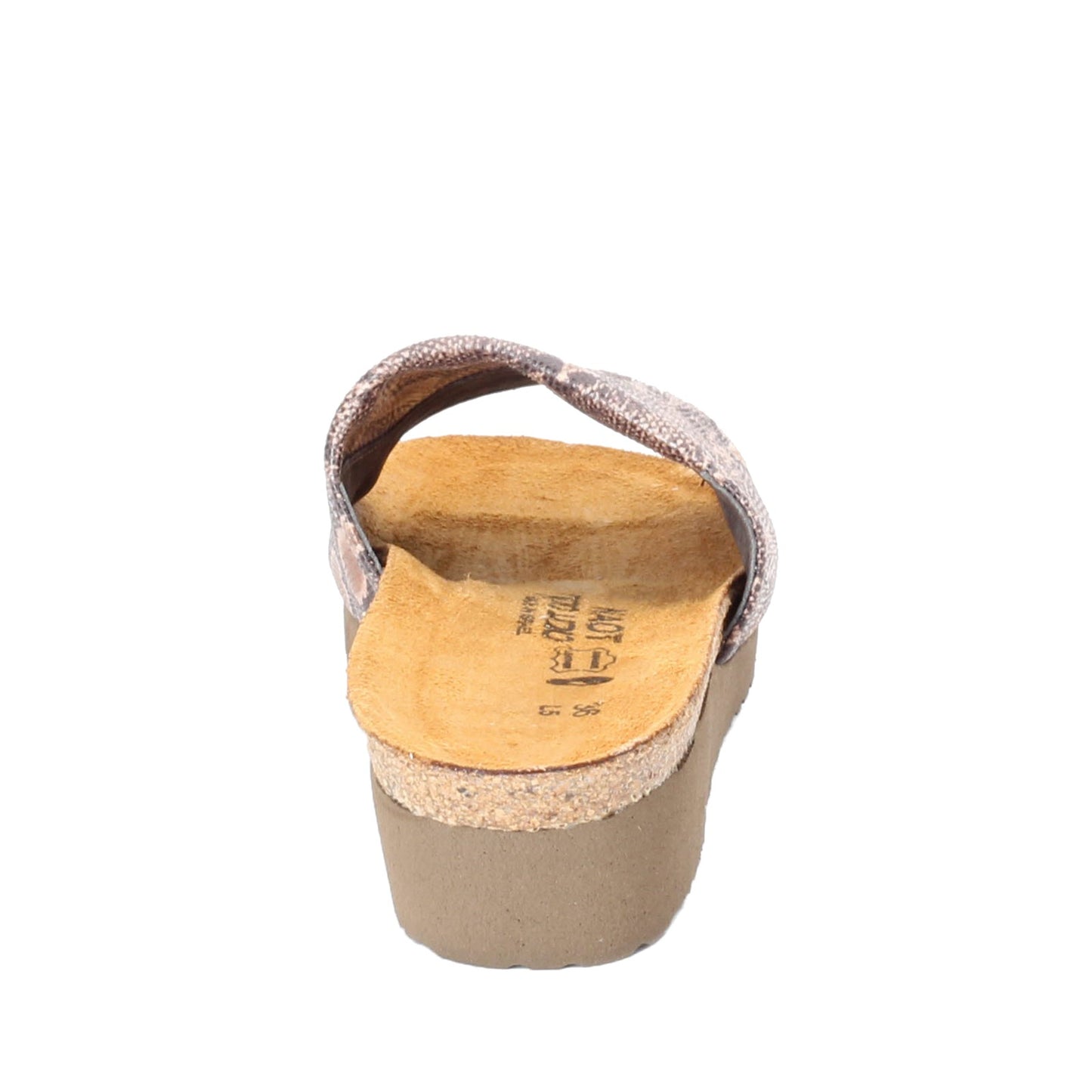 Peltz Shoes Women's Naot Alana Sandal NATURAL SNAKE 4447-10E