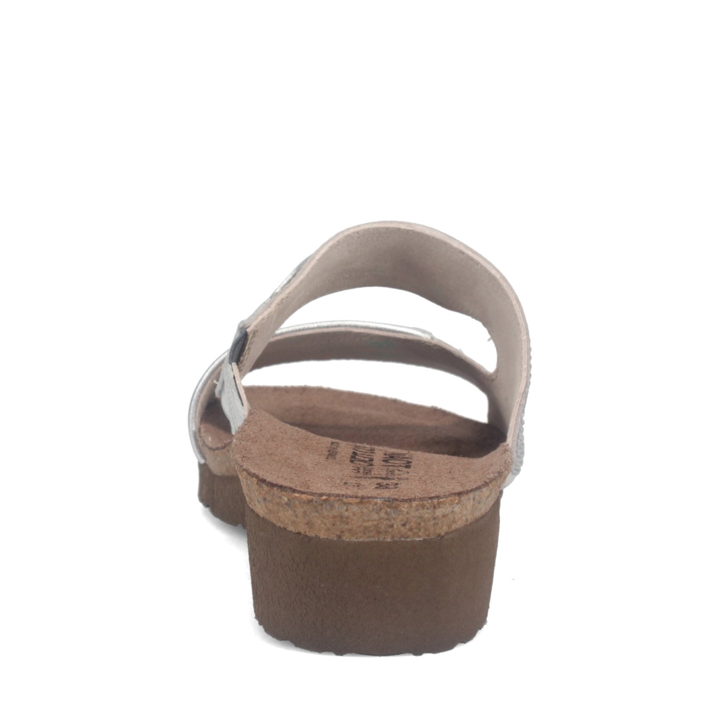 Peltz Shoes Women's Naot Mila Sandal GREY SILVER 4461-NTJ