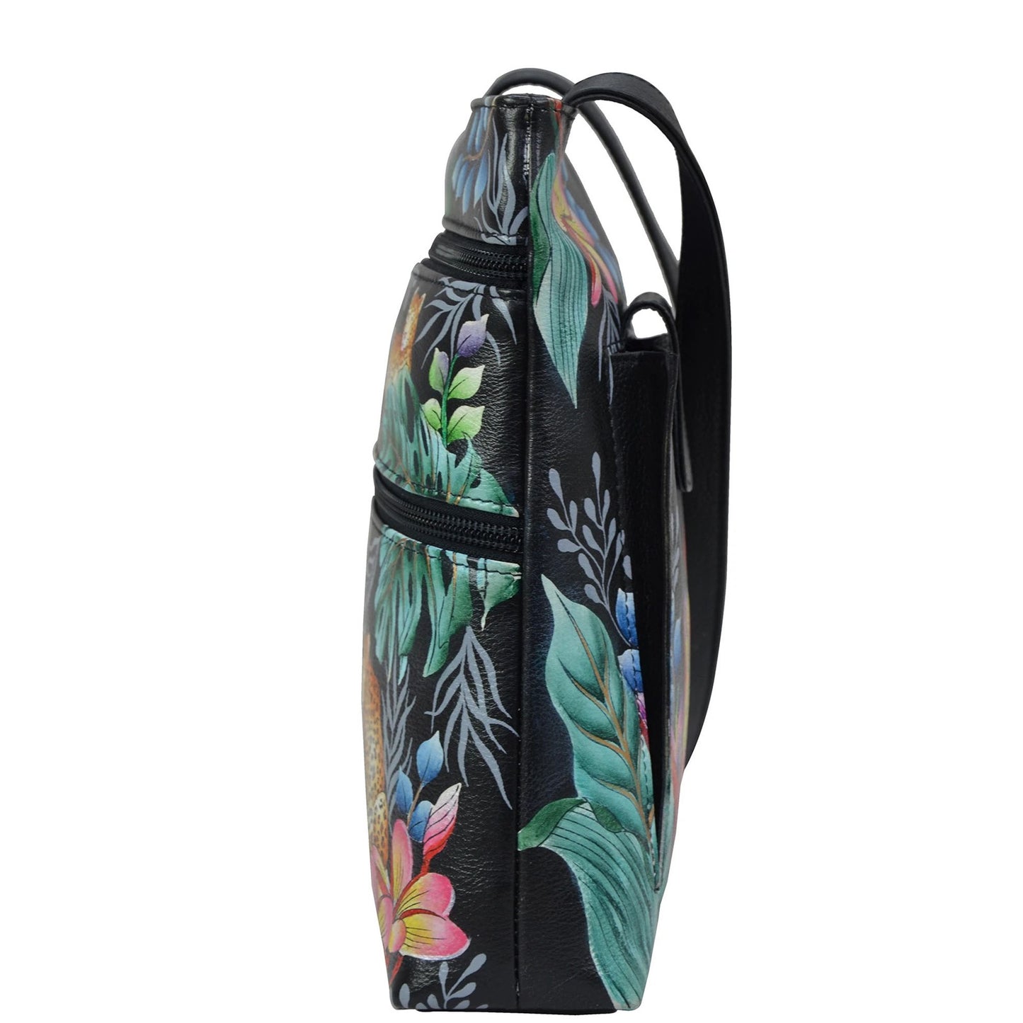 Peltz Shoes Anuschka Small Travel Companion JUNGLE QUEEN 447-JQN