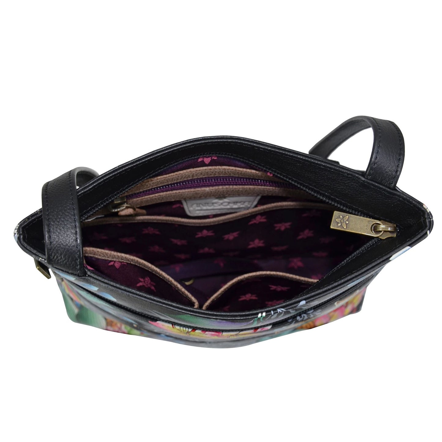 Peltz Shoes Anuschka Small Travel Companion JUNGLE QUEEN 447-JQN