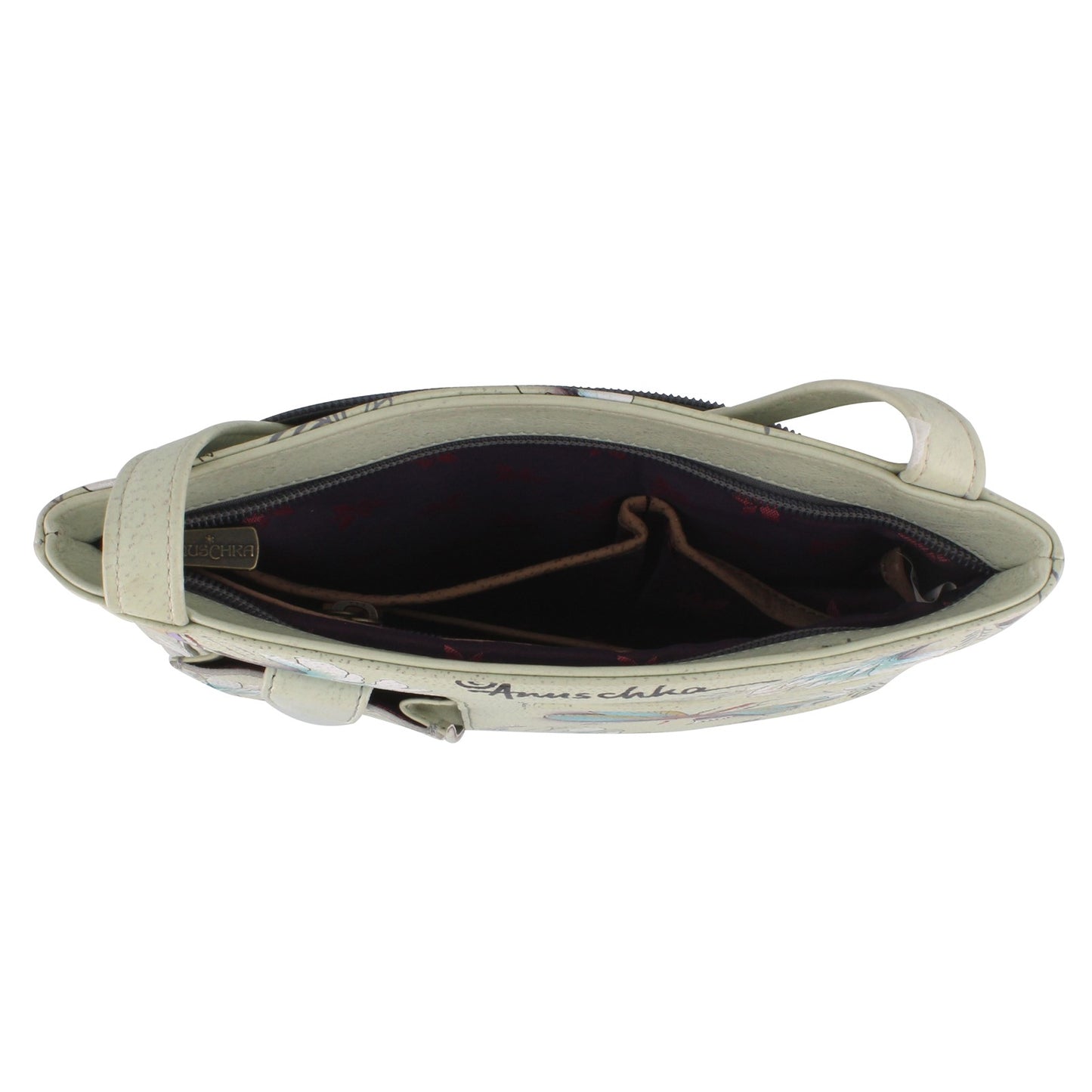 Peltz Shoes Anuschka Small Travel Companion Wonderous Wings 447-WWG