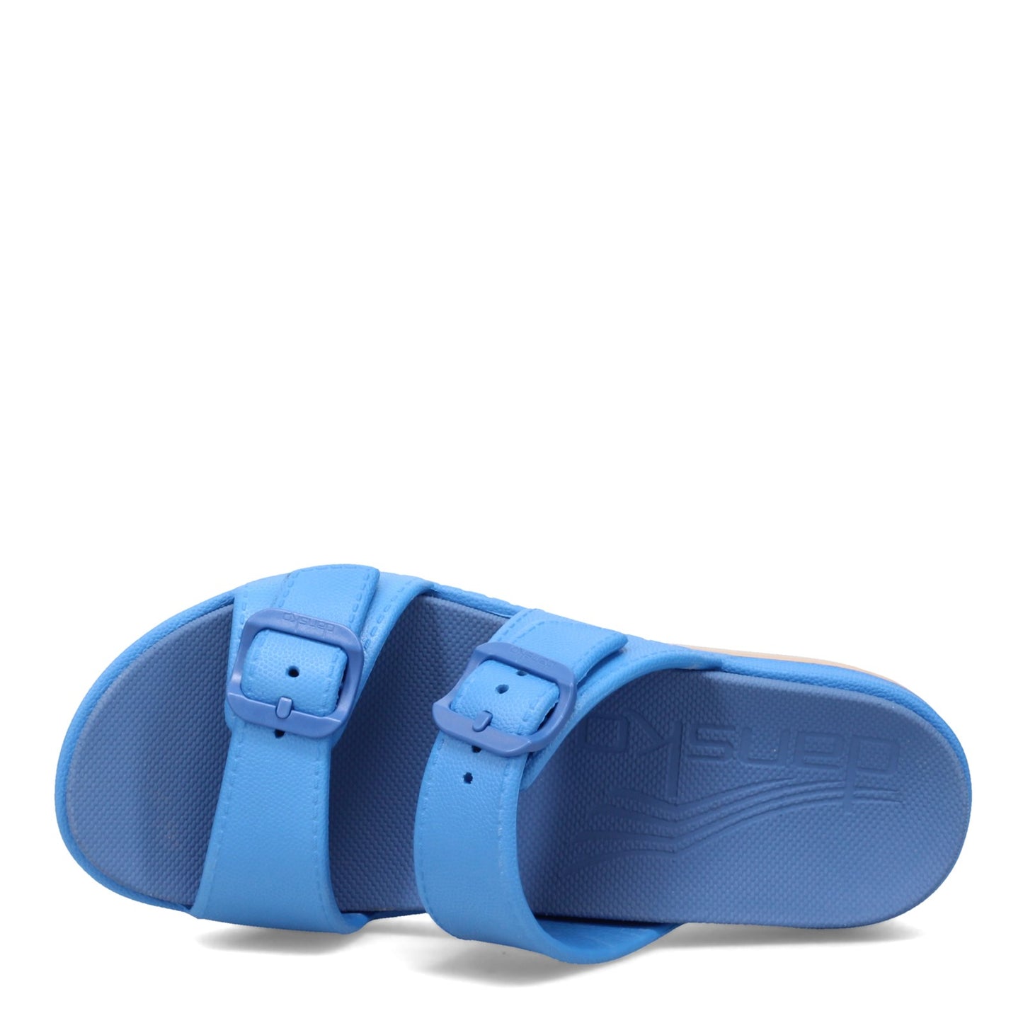 Peltz Shoes Women's Dansko Kandi Sandal Blue 4520-050500