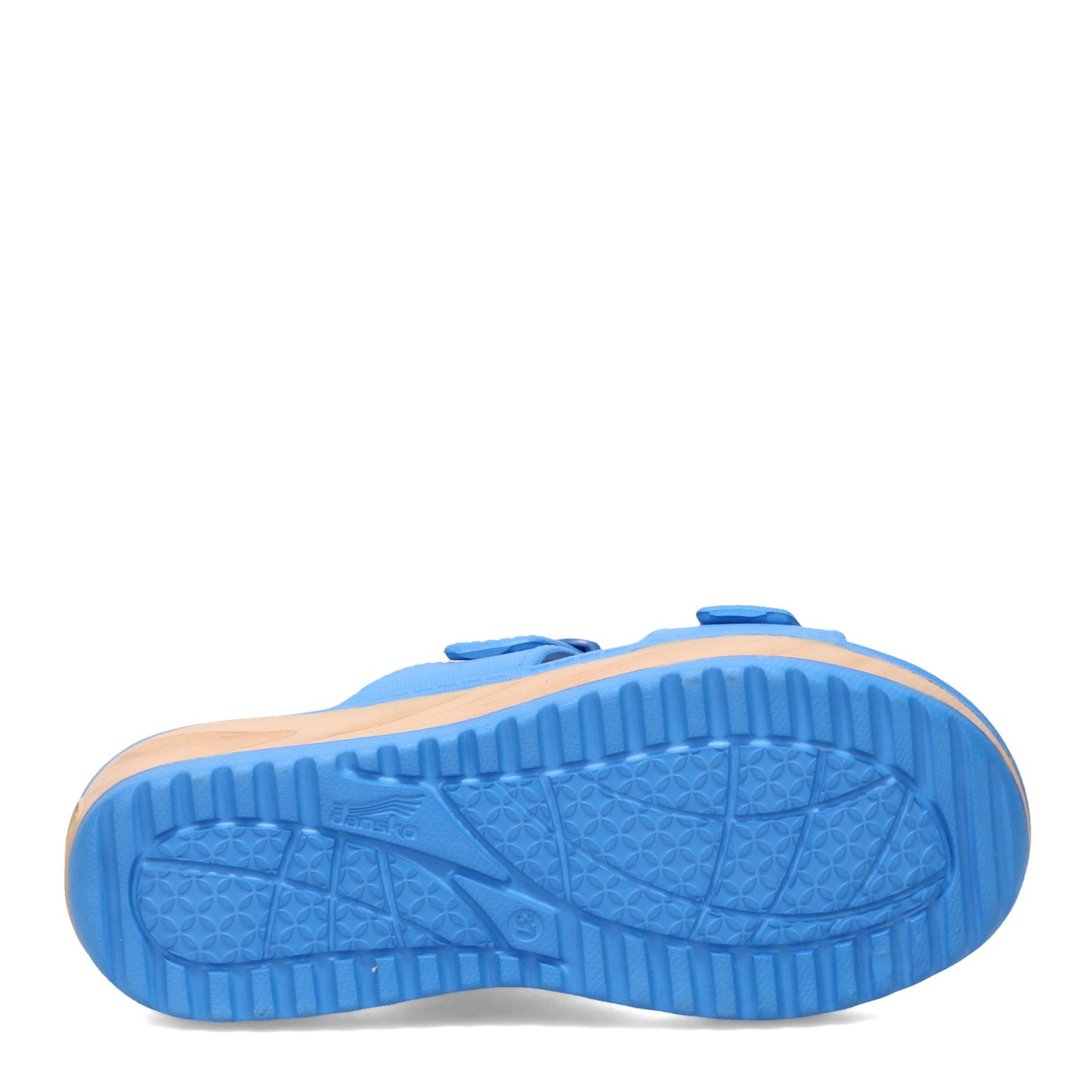Peltz Shoes Women's Dansko Kandi Sandal Blue 4520-050500
