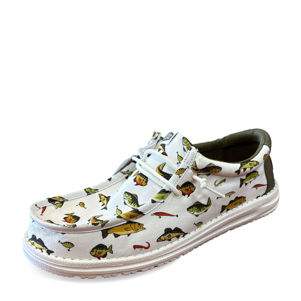 hey dude dress shoes Men's Dude, Wally Freshwater Fish Slip-On — Peltz This style offers a катя 3 июль Color:ivory red 70s ROMANTIC WEDDING GOWN