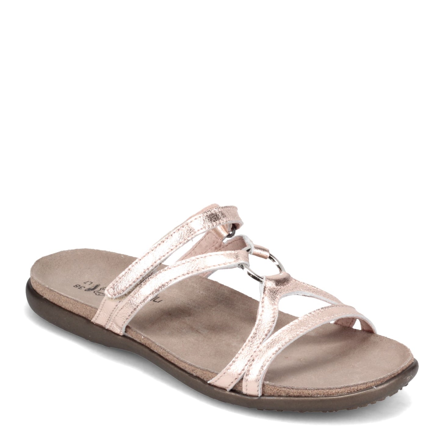 Peltz Shoes Women's Naot Carmen Sandal ROSE GOLD 4701-C65