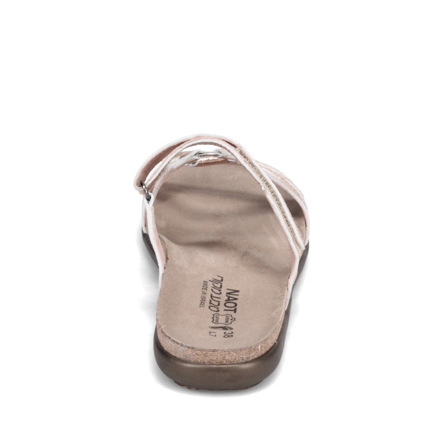 Peltz Shoes Women's Naot Carmen Sandal ROSE GOLD 4701-C65