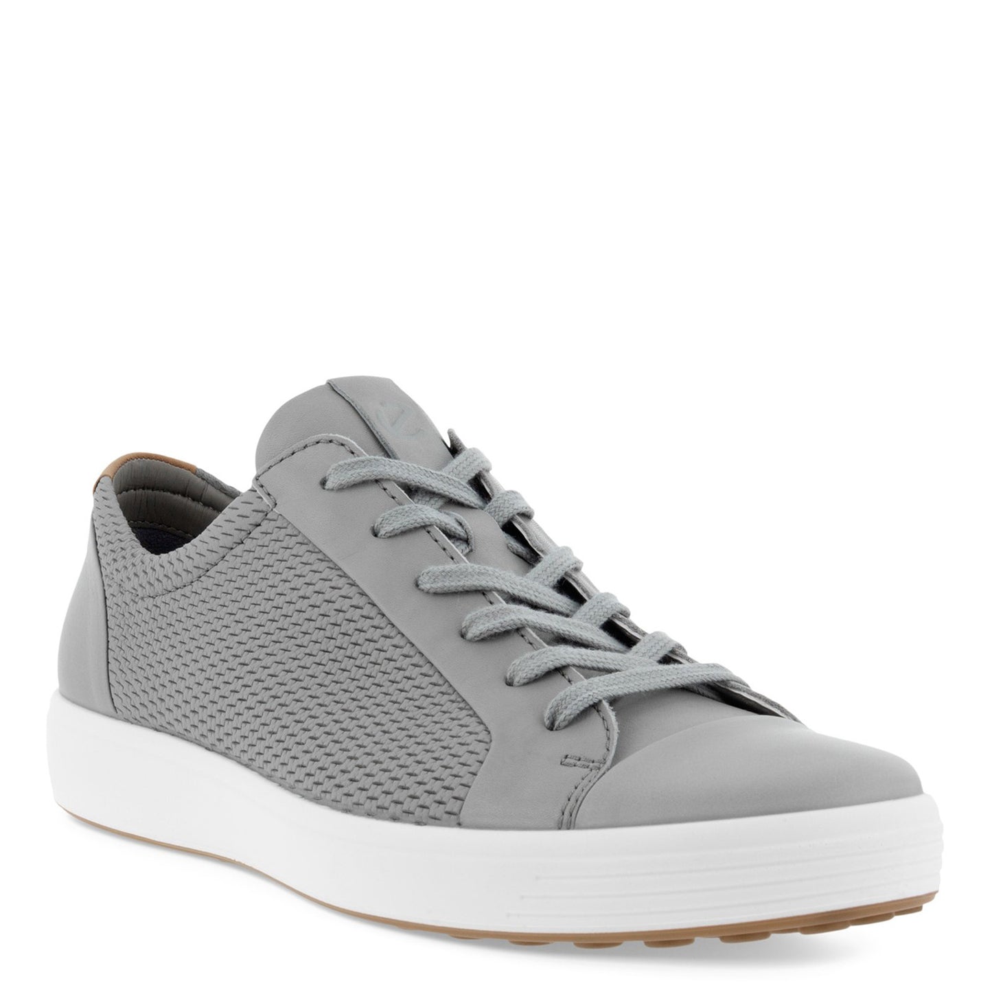 Peltz Shoes Men's Ecco Soft 7 City Sneaker WILD DOVE 470364-60590