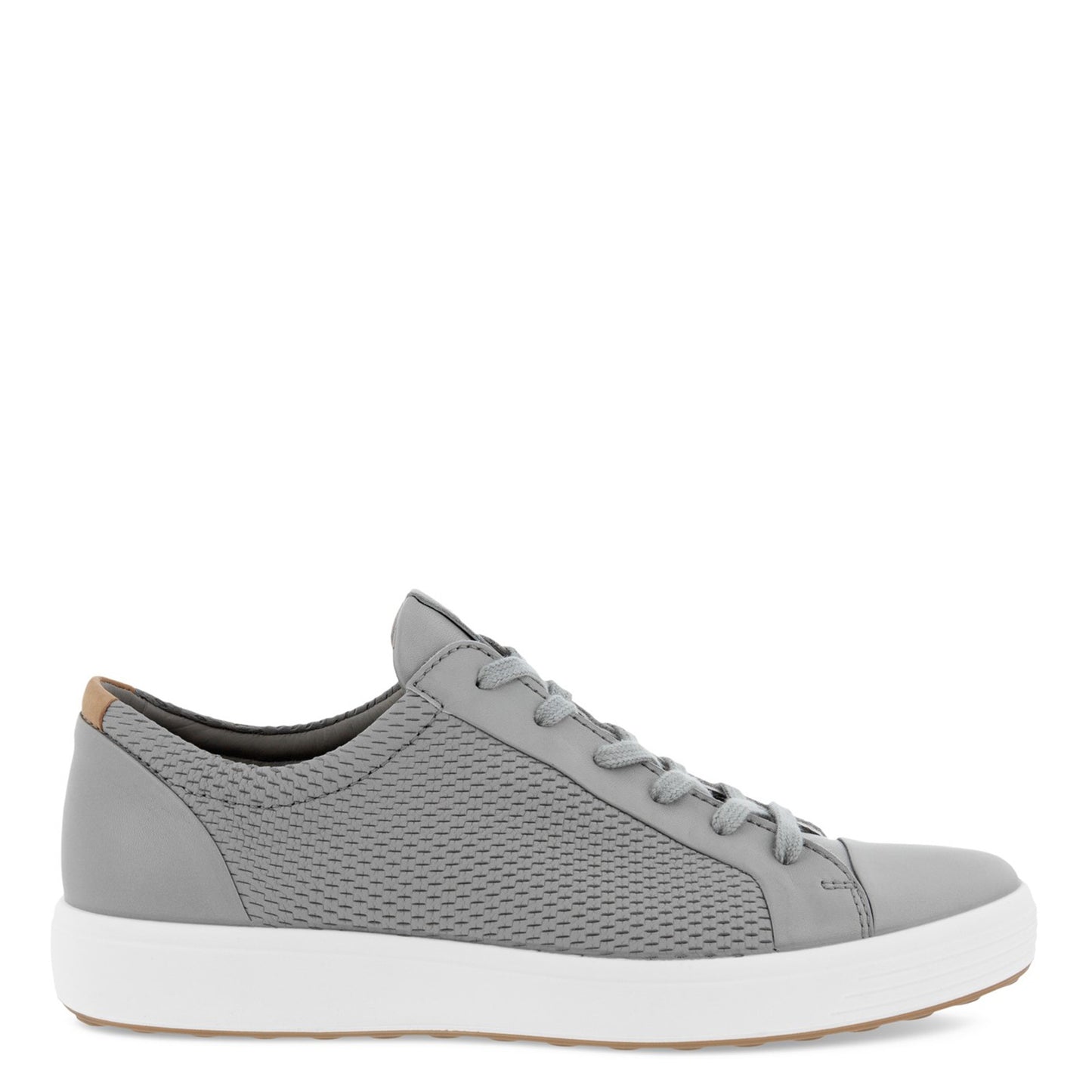 Peltz Shoes Men's Ecco Soft 7 City Sneaker WILD DOVE 470364-60590