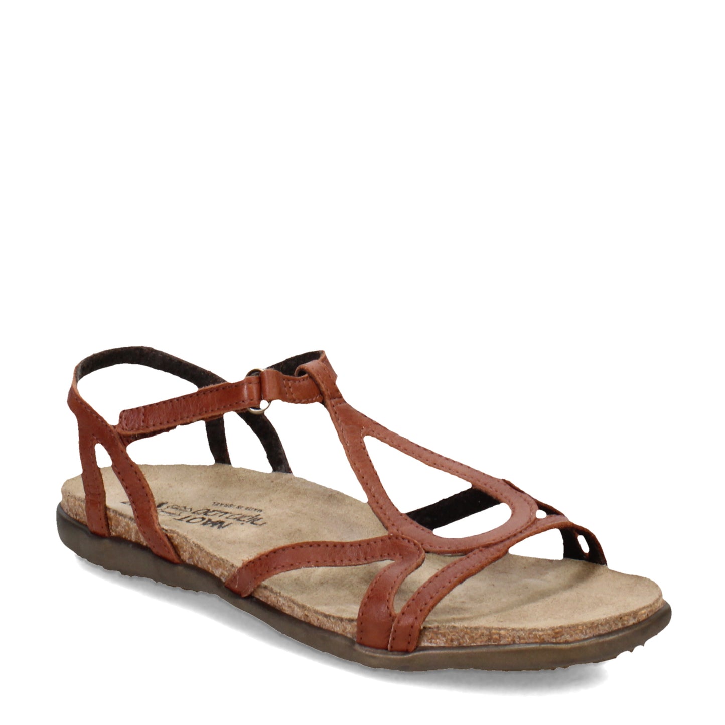 Peltz Shoes Women's Naot Dorith Sandal CHESTNUT 4710-ED0