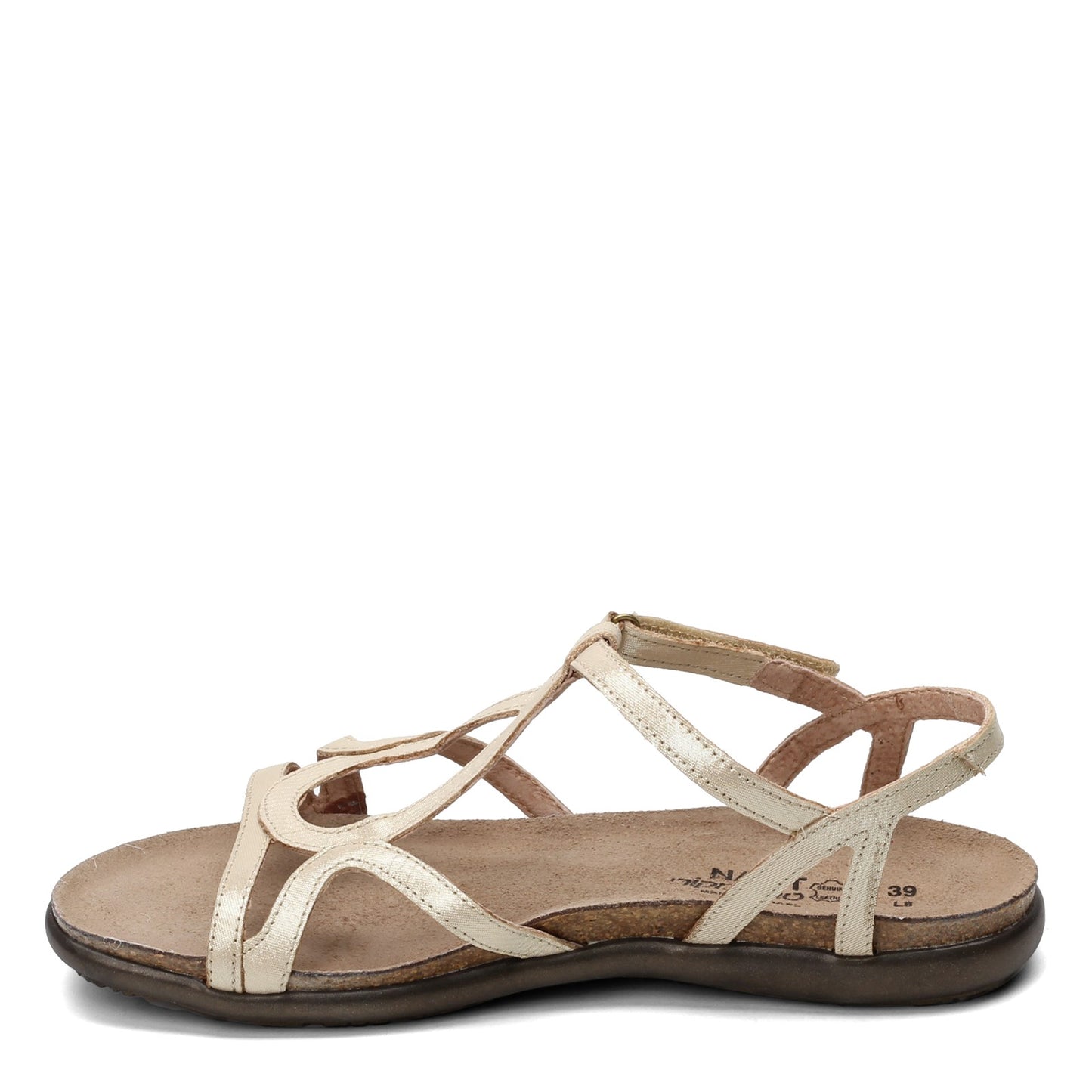 Peltz Shoes Women's Naot Dorith Sandal GOLD 4710-F08