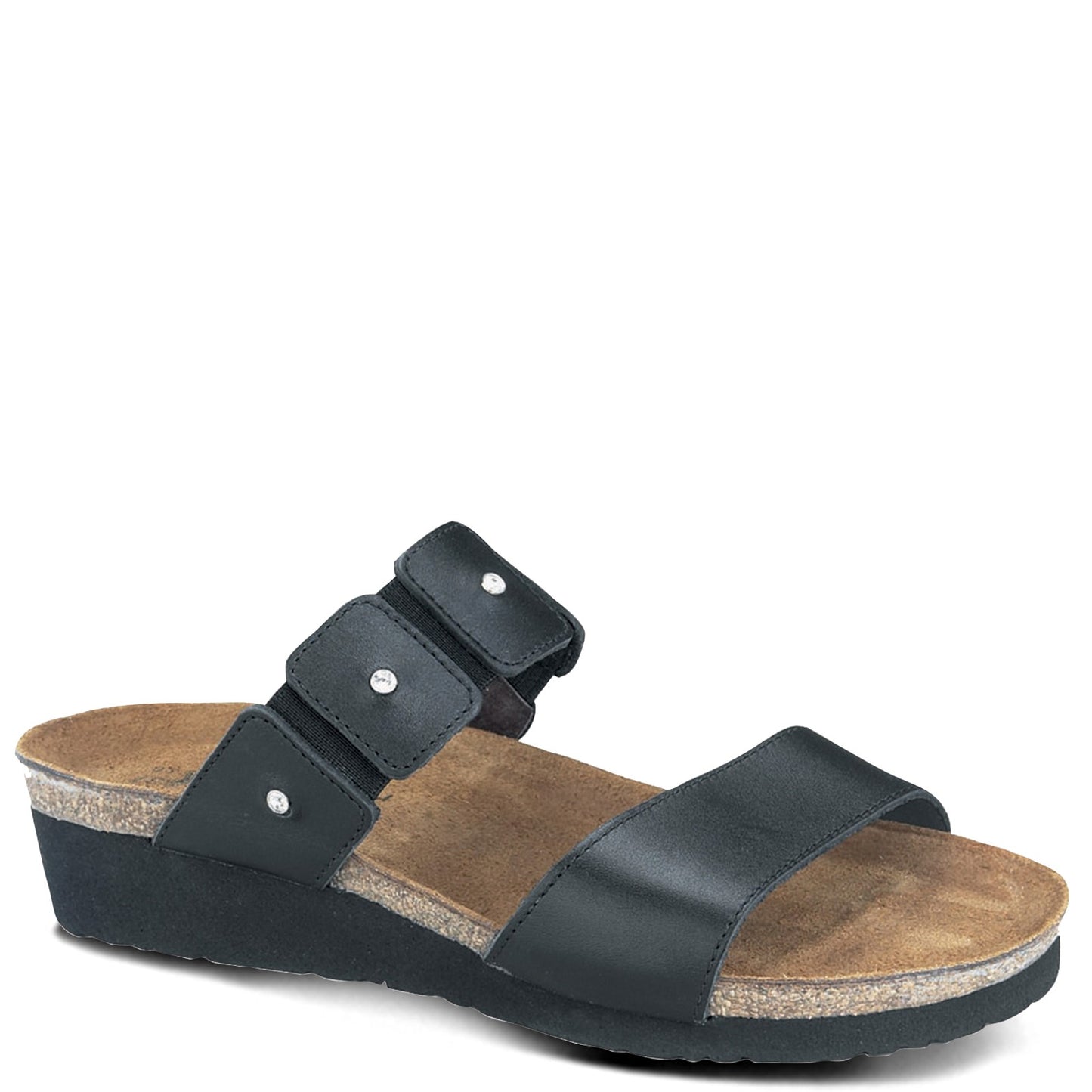 Peltz Shoes Women's Naot Ashley Sandal BLACK 4906-030