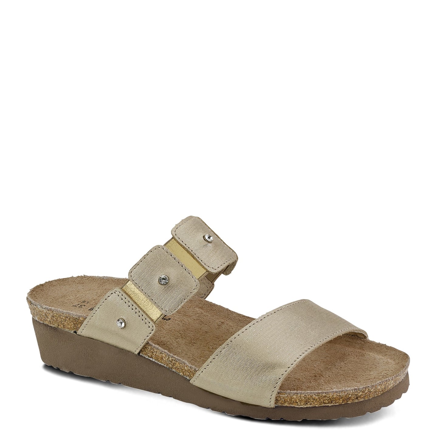 Peltz Shoes Women's Naot Ashley Sandal GOLD 4906-F08