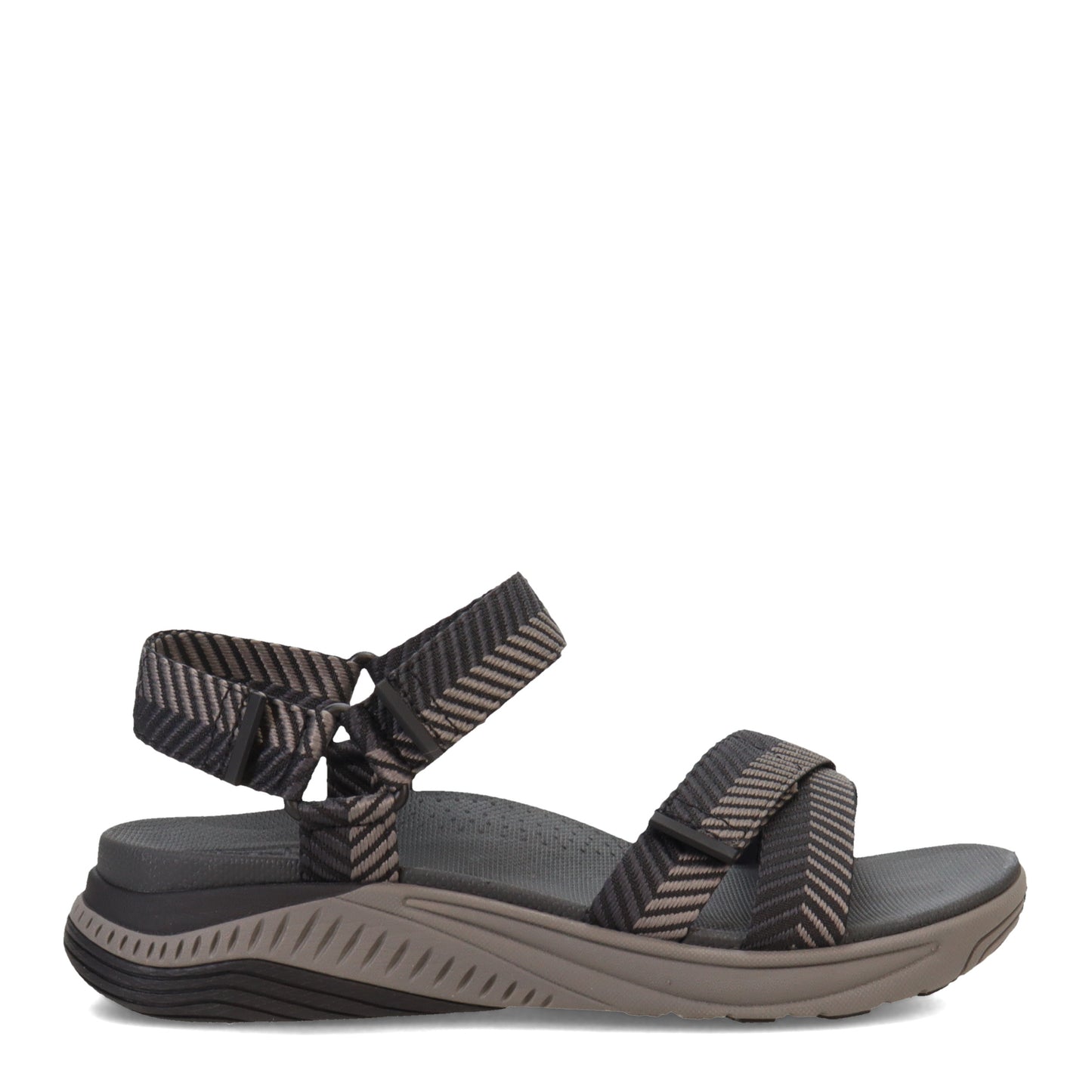 Peltz Shoes Women's Dansko Racquel Sandal Black Herringbone 4915-360200