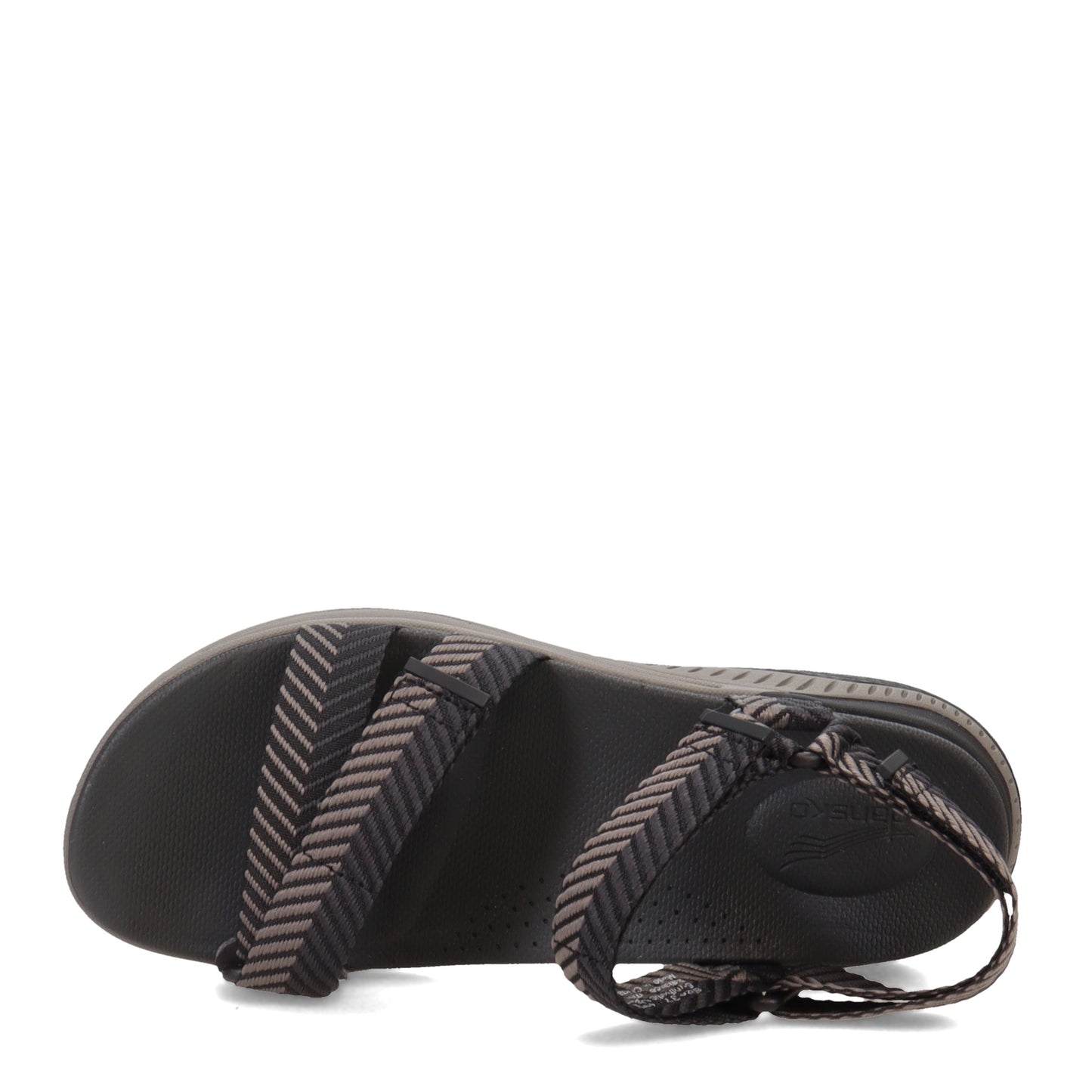 Peltz Shoes Women's Dansko Racquel Sandal Black Herringbone 4915-360200