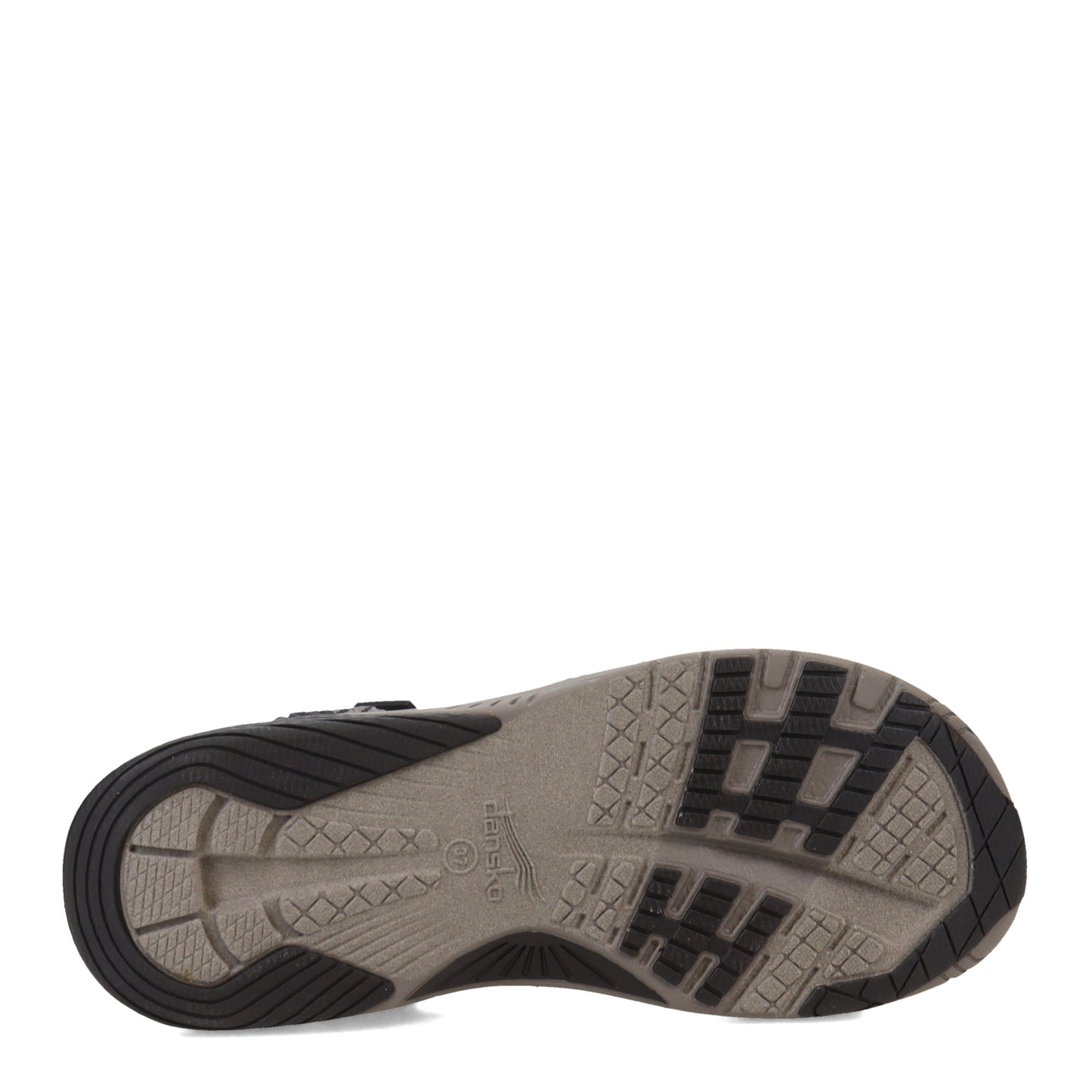 Peltz Shoes Women's Dansko Racquel Sandal Black Herringbone 4915-360200