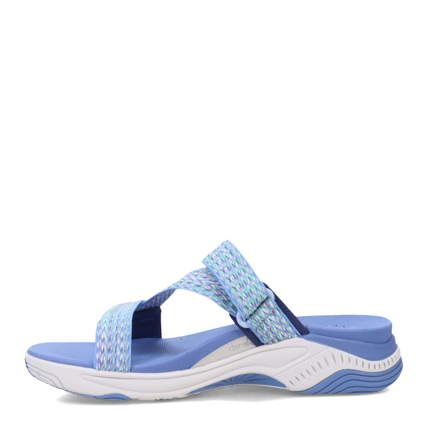 Peltz Shoes Women's Dansko Rosette Sandal Blue 4916-545400