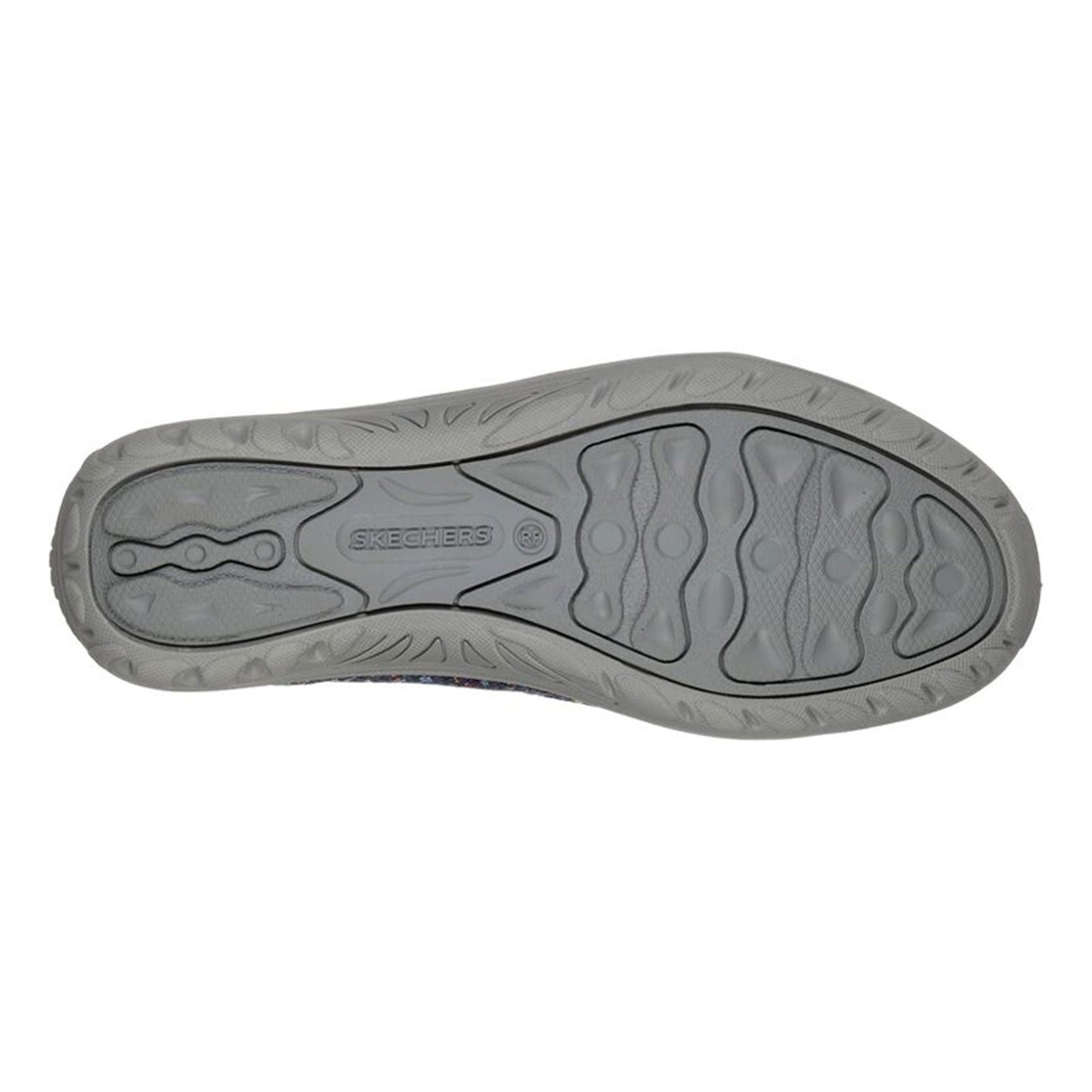 Peltz Shoes Women's Skechers Relaxed Fit: Reggae Fest - Wicker Slip-On NAVY 49291-NVY