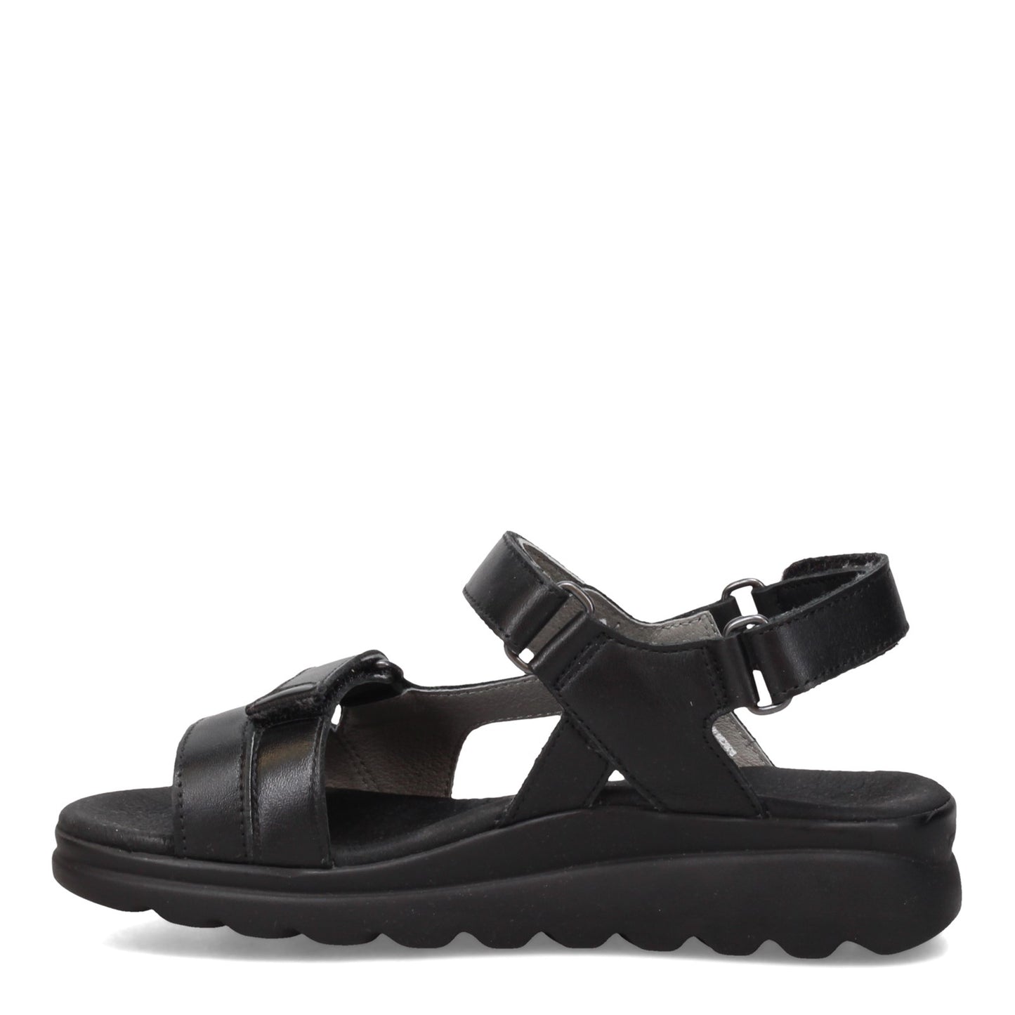 Peltz Shoes Women's Wolky Mile Sandal BLACK 50-000