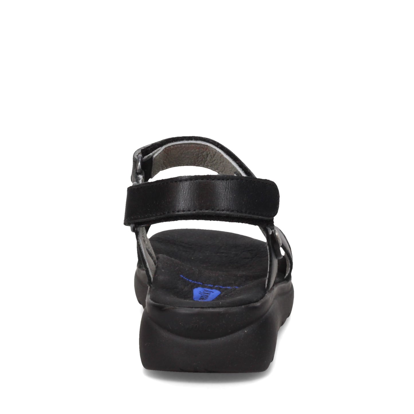 Peltz Shoes Women's Wolky Mile Sandal BLACK 50-000