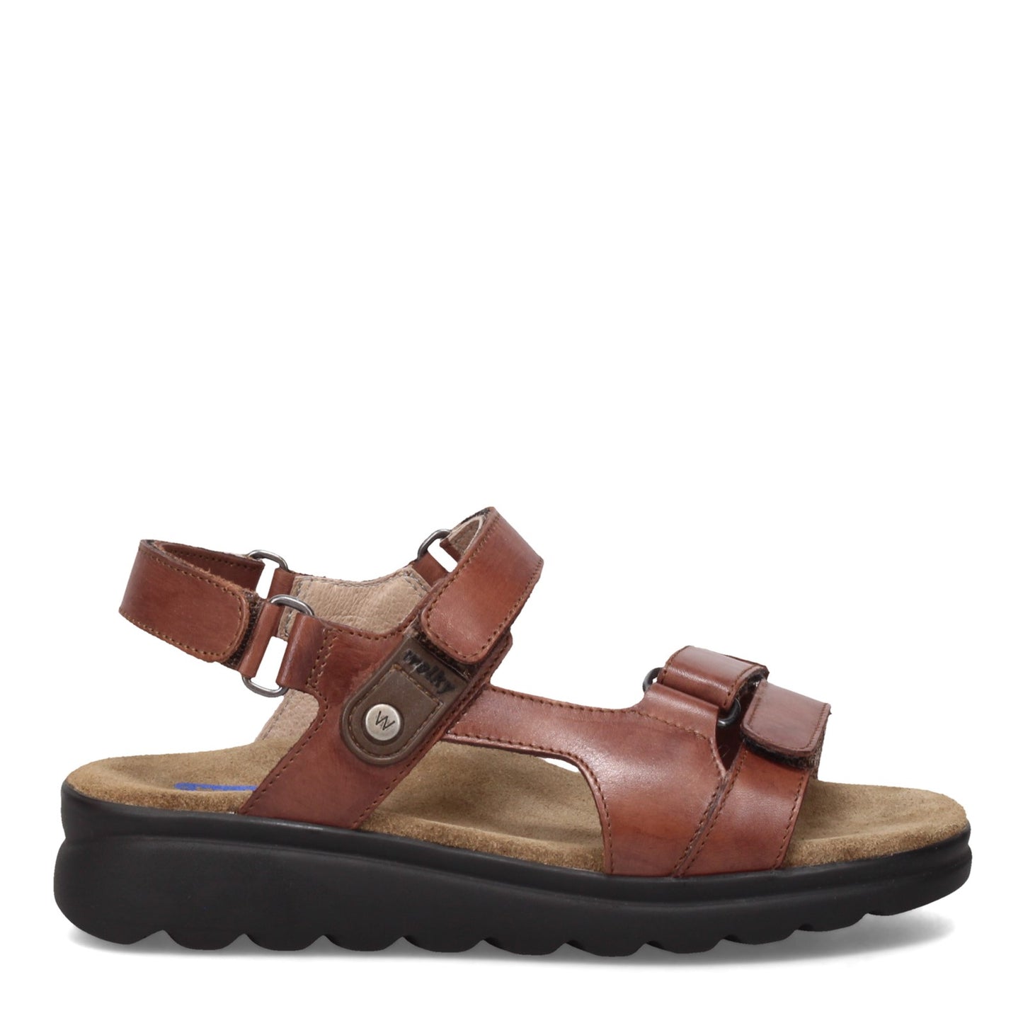 Peltz Shoes Women's Wolky Mile Sandal COGNAC 50-430
