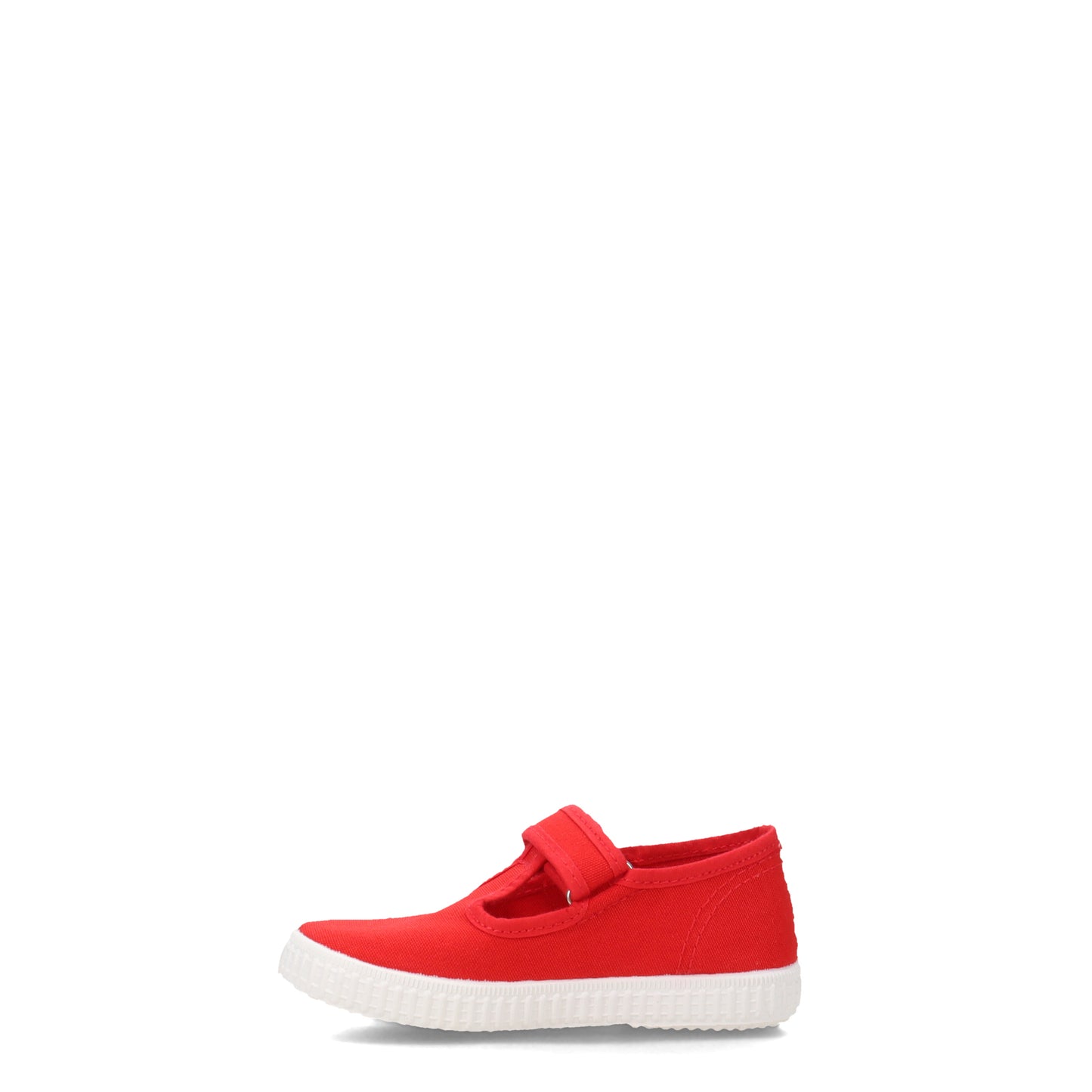 Peltz Shoes Girl's Cienta T-Strap Sneaker - Toddler & Little Kid RED BEAN 50000.02