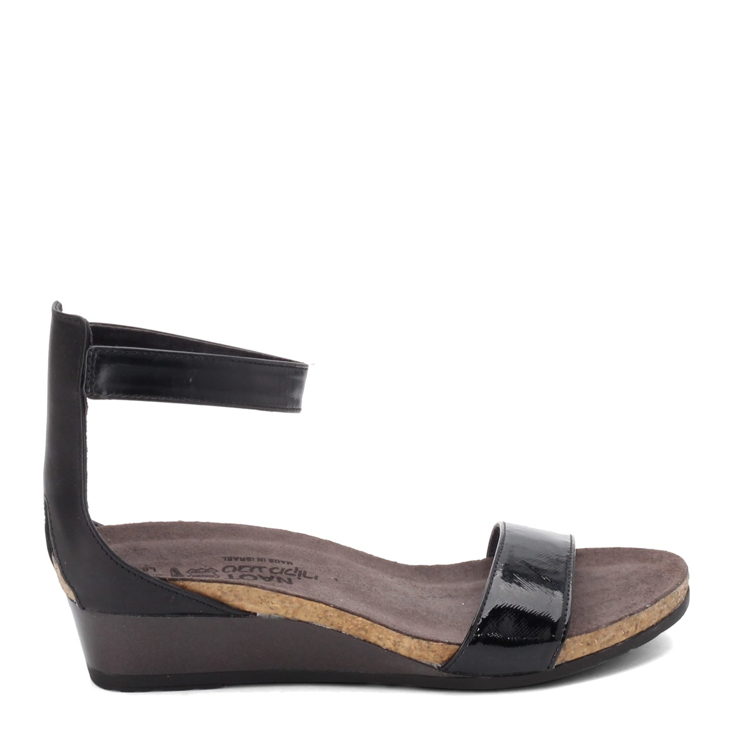 Peltz Shoes Women's Naot Pixie Sandal BLACK 5016-NEW