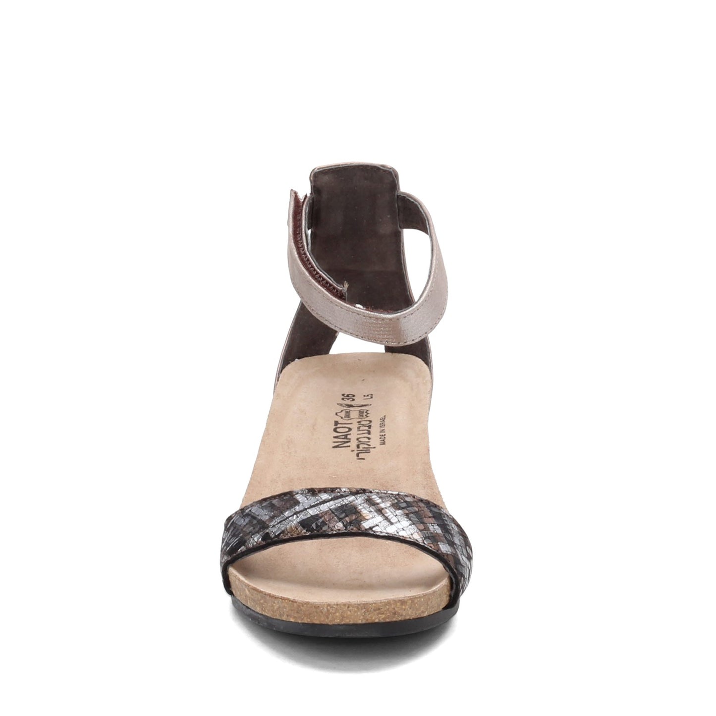 Peltz Shoes Women's Naot Pixie Sandal METALLIC MULTI 5016-SKQ