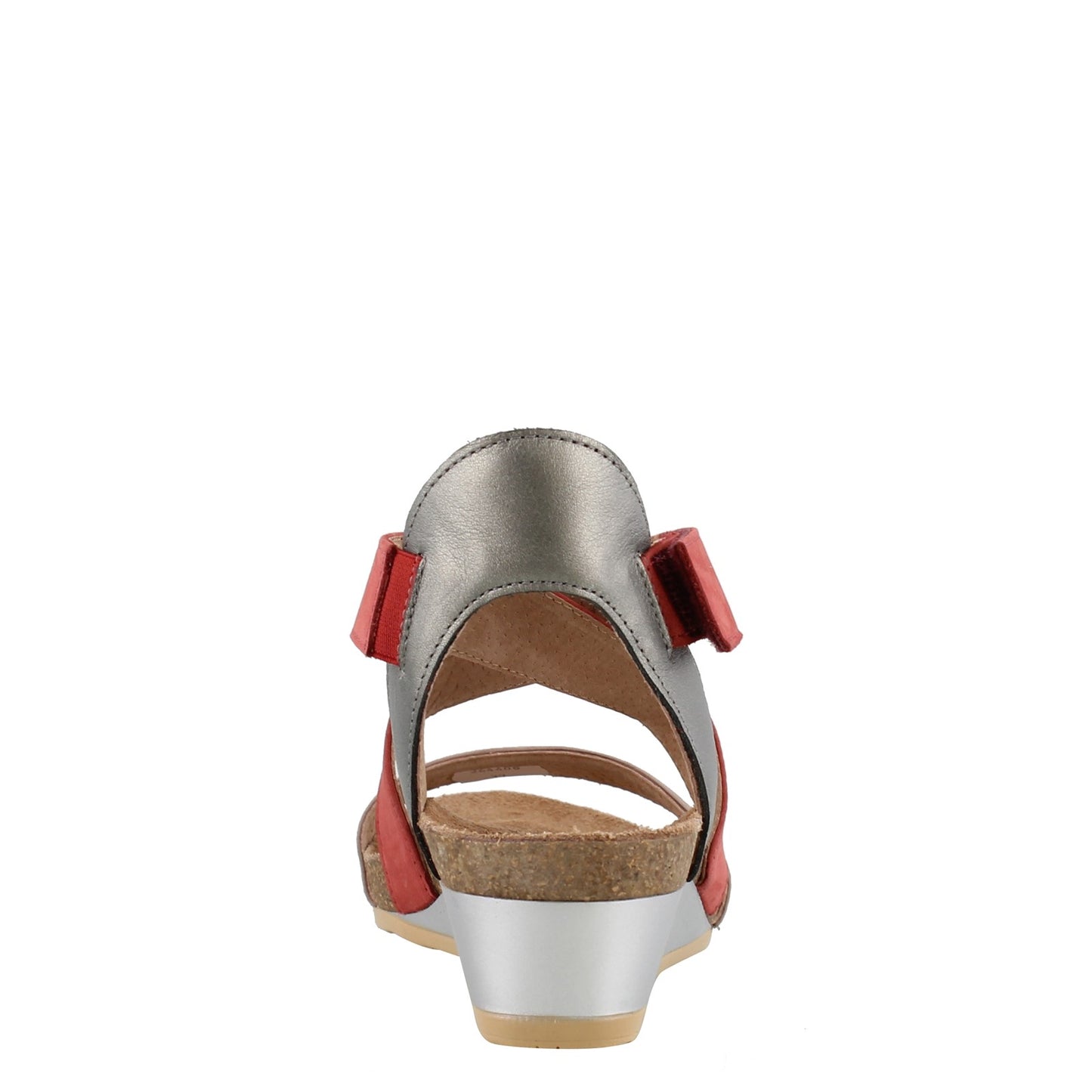 Peltz Shoes Women's Naot Vixen Wedge Sandal STONE 5030-WAI