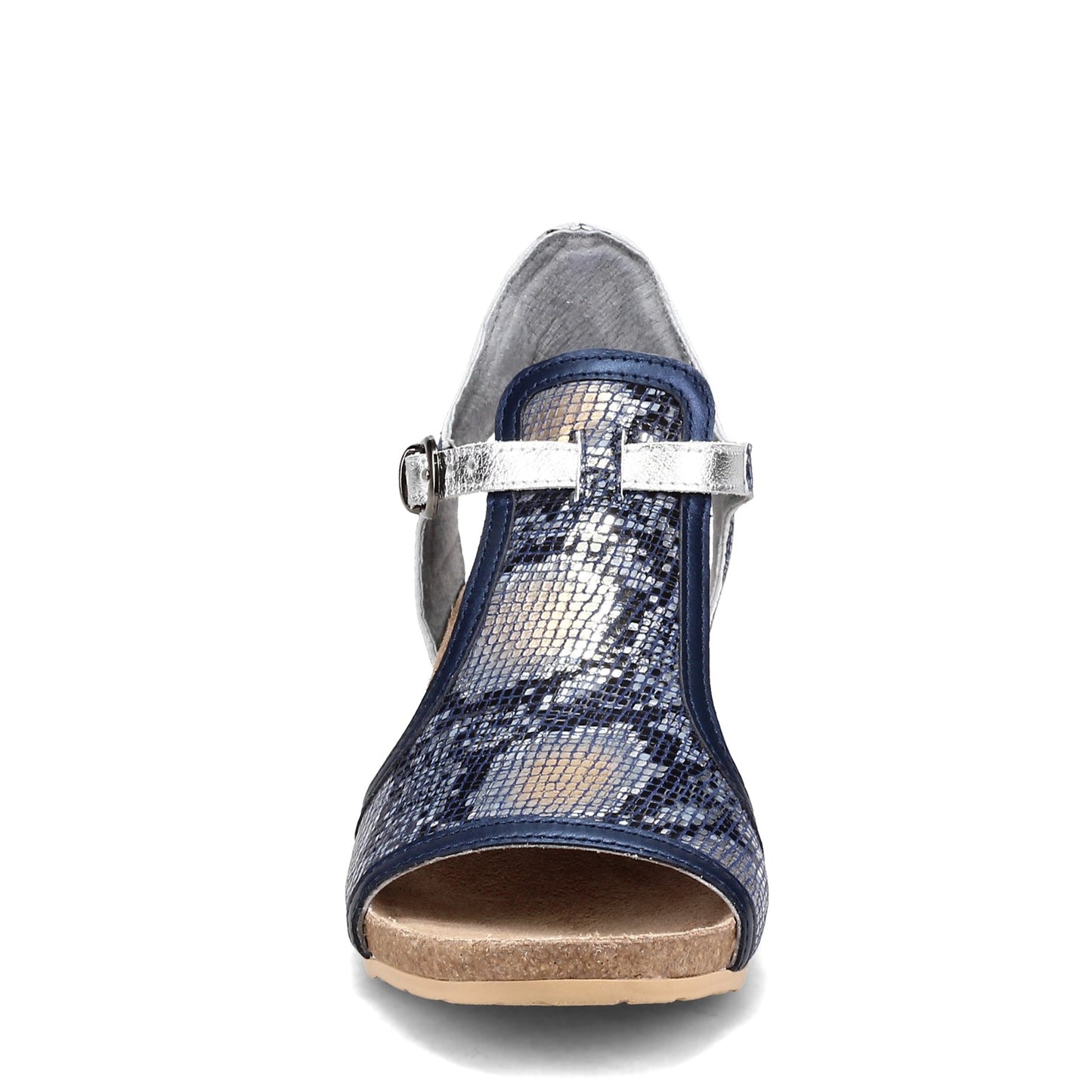 Peltz Shoes Women's Naot Fiona Sandal Navy 5042-PEH