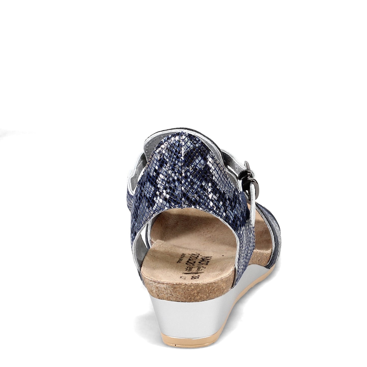 Peltz Shoes Women's Naot Fiona Sandal Navy 5042-PEH