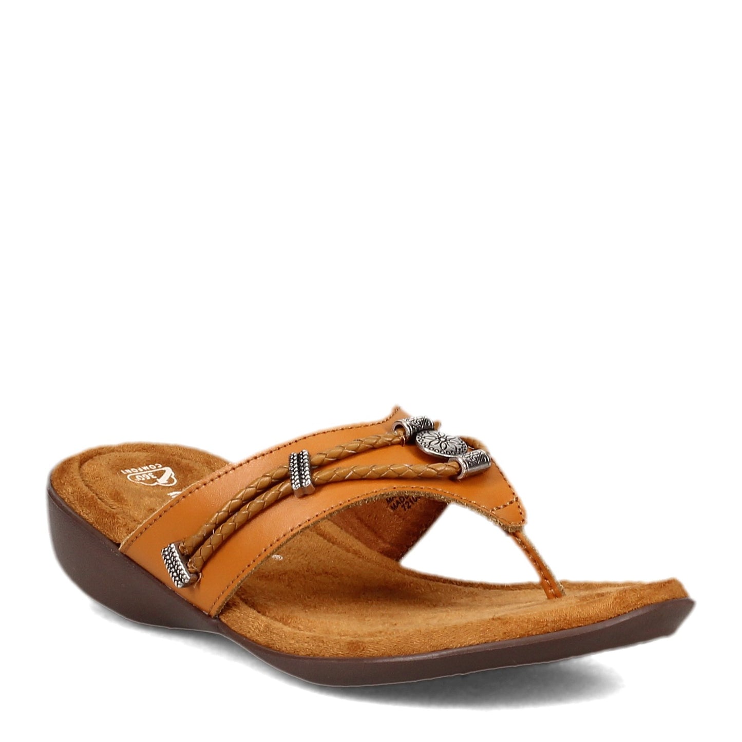 Peltz Shoes Women's Minnetonka Silverthorne 360 Sandal COGNAC 504203