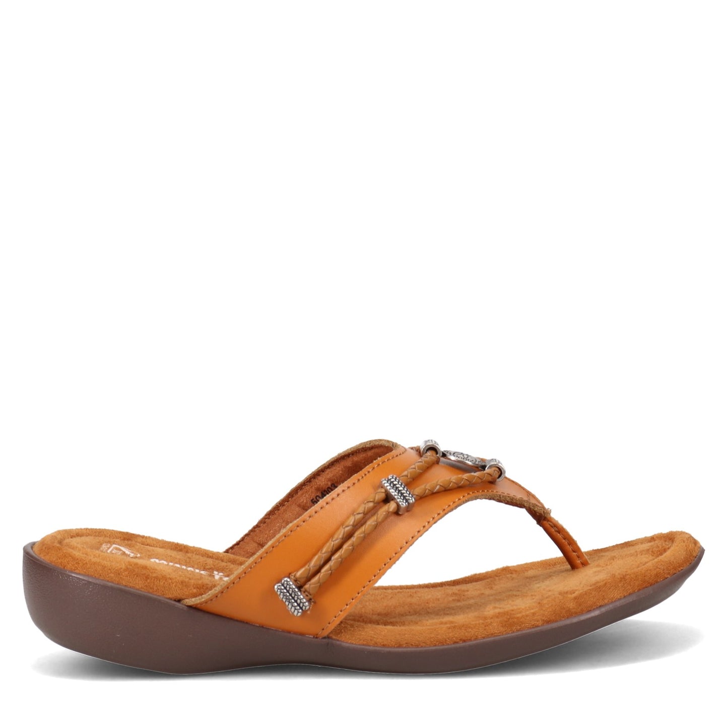Peltz Shoes Women's Minnetonka Silverthorne 360 Sandal COGNAC 504203