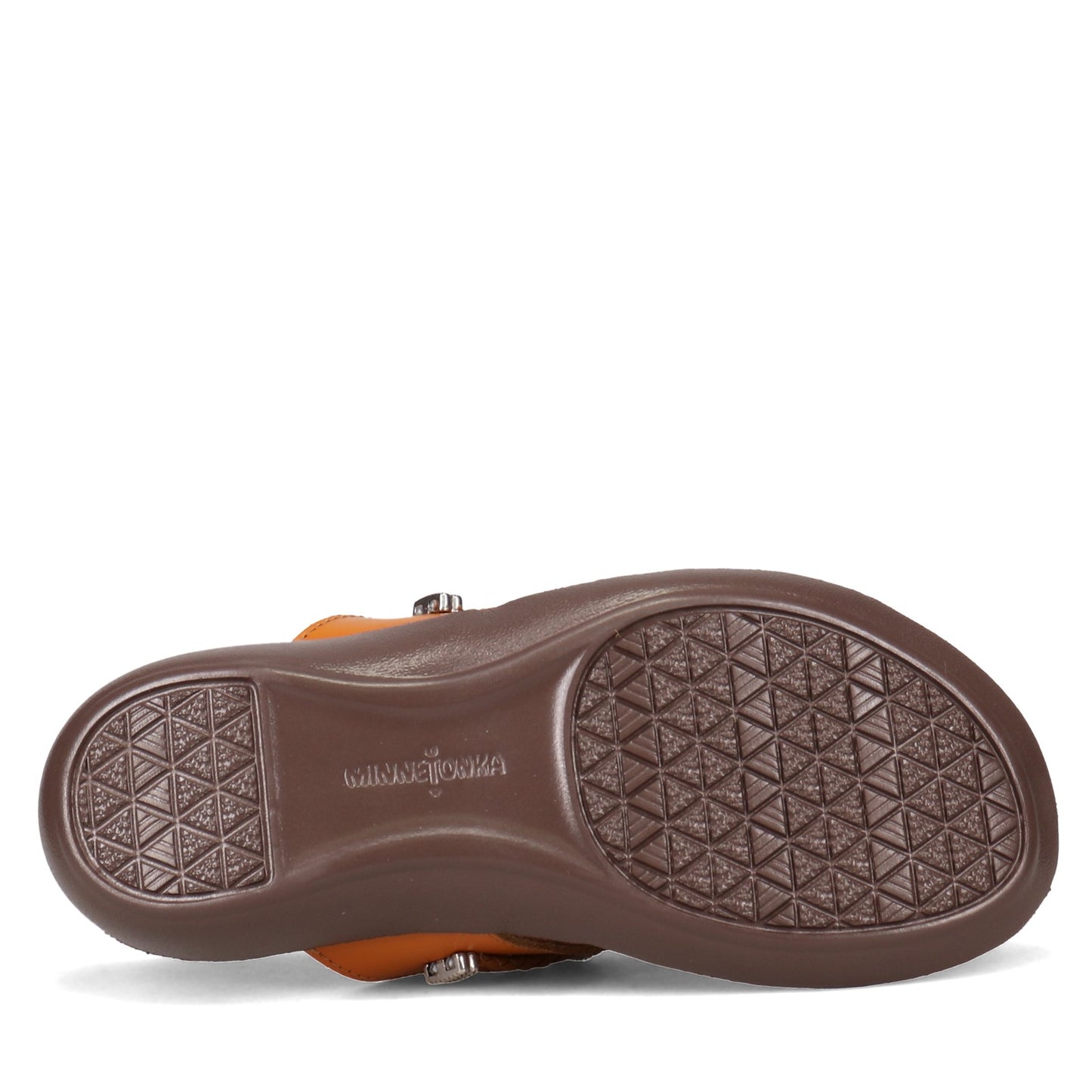 Peltz Shoes Women's Minnetonka Silverthorne 360 Sandal COGNAC 504203