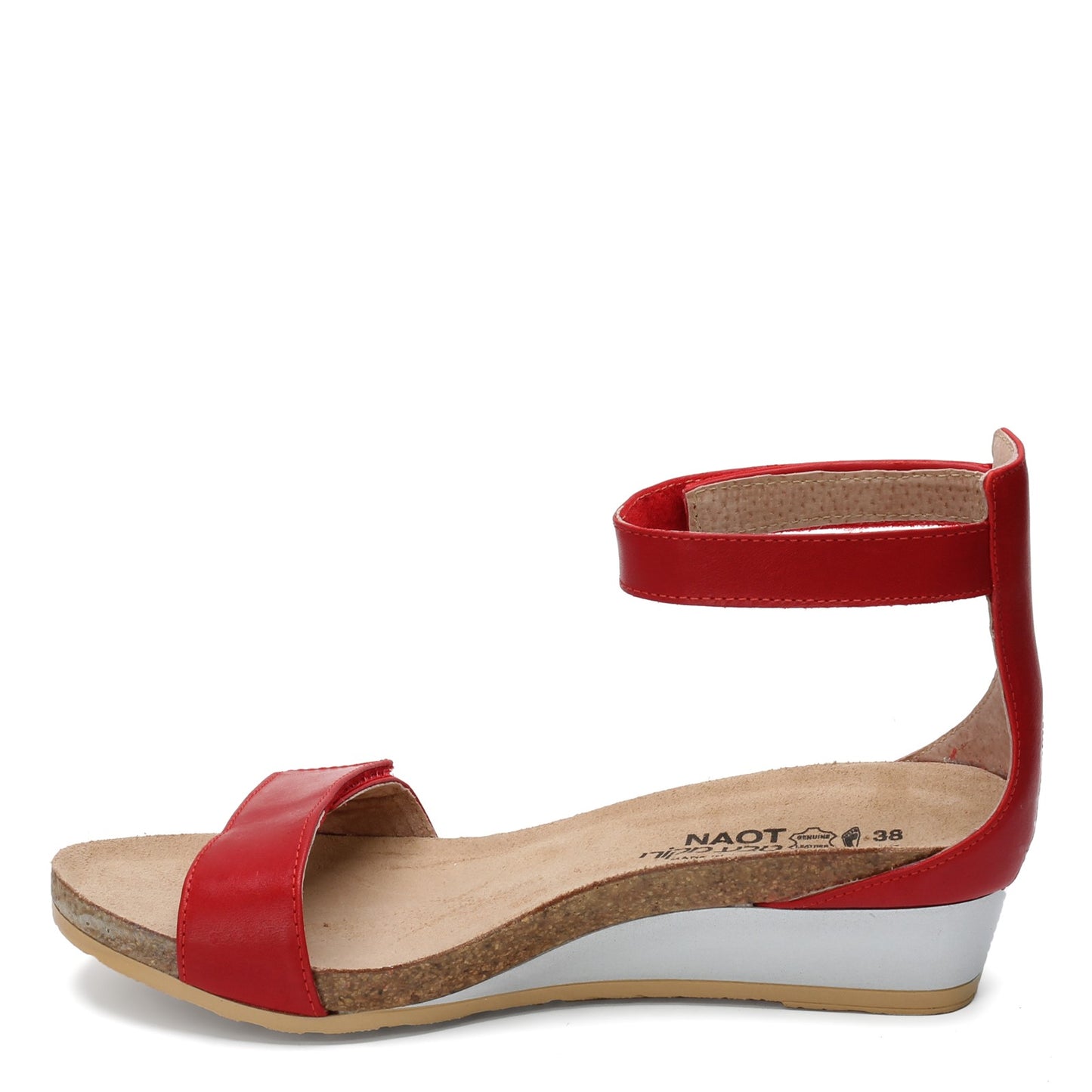 Peltz Shoes Women's Naot Mermaid Sandal RED 5044-C60