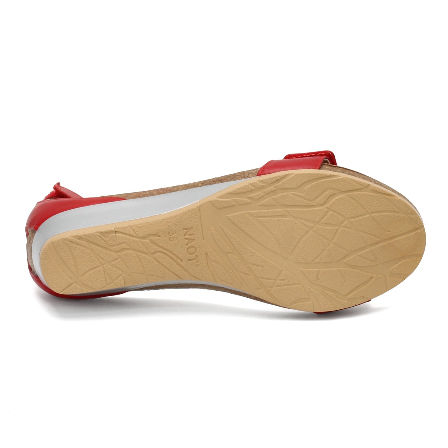 Peltz Shoes Women's Naot Mermaid Sandal RED 5044-C60