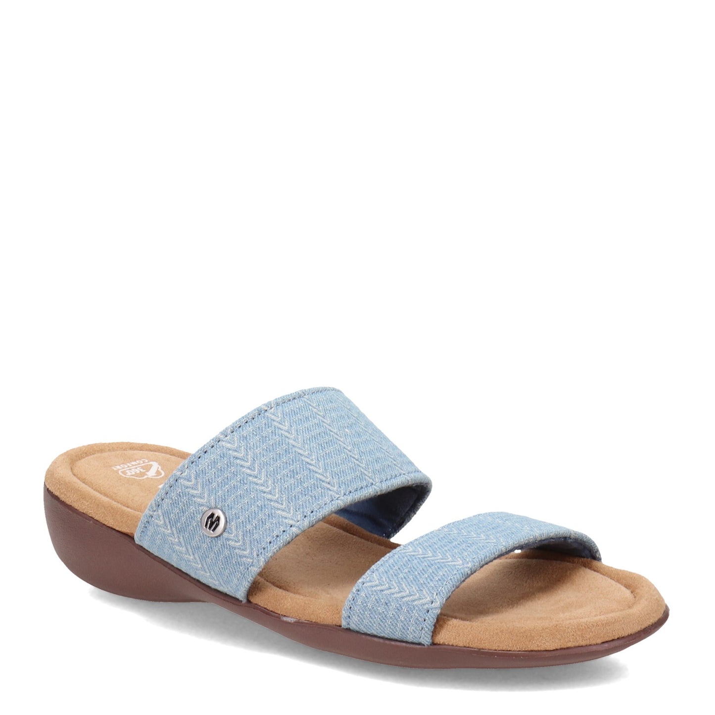 Peltz Shoes Women's Minnetonka Sabina Sandal DENIM 506425