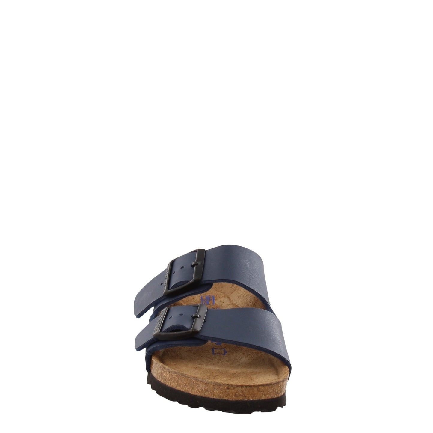 Peltz Shoes Women's Birkenstock Arizona Birk-Flor Sandals - Narrow Width NAVY 51063 N