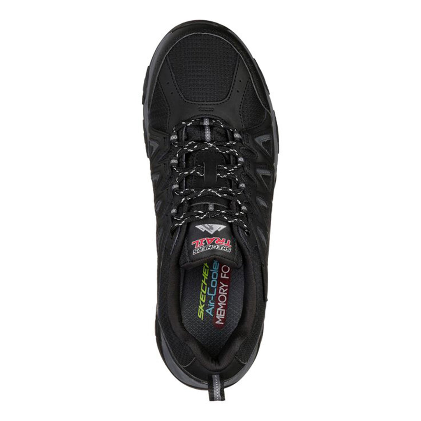 Peltz Shoes Men's Skechers Terrabite Hiking Shoe Black/Charcoal 51844-BKCC