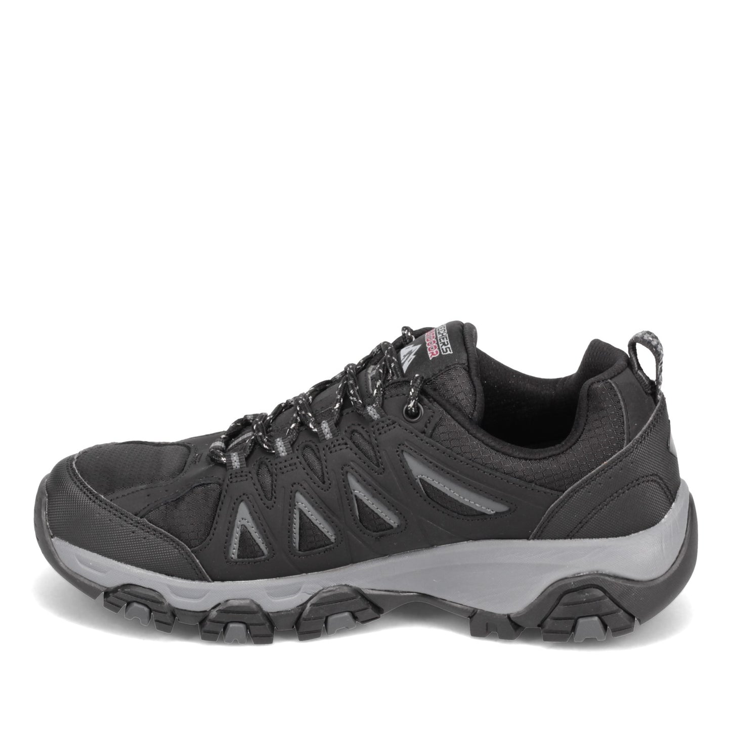 Peltz Shoes Men's Skechers Terrabite Hiking Shoe - Wide Width Black/Charcoal 51844W-BKCC