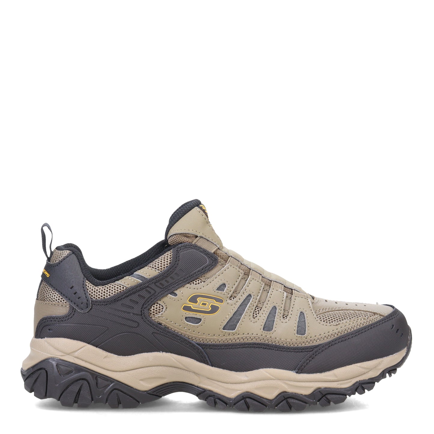 Peltz Shoes Men's Skechers After Burn M. Fit Sneaker - Wide Width Pebble 51866EWW-PBL