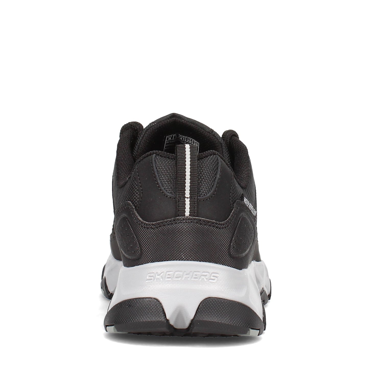 Peltz Shoes Men's Skechers Relaxed Fit: Crossbar - Stilholt Hiking Shoe - Wide Width Black/Gray 51887EWW-BKGY