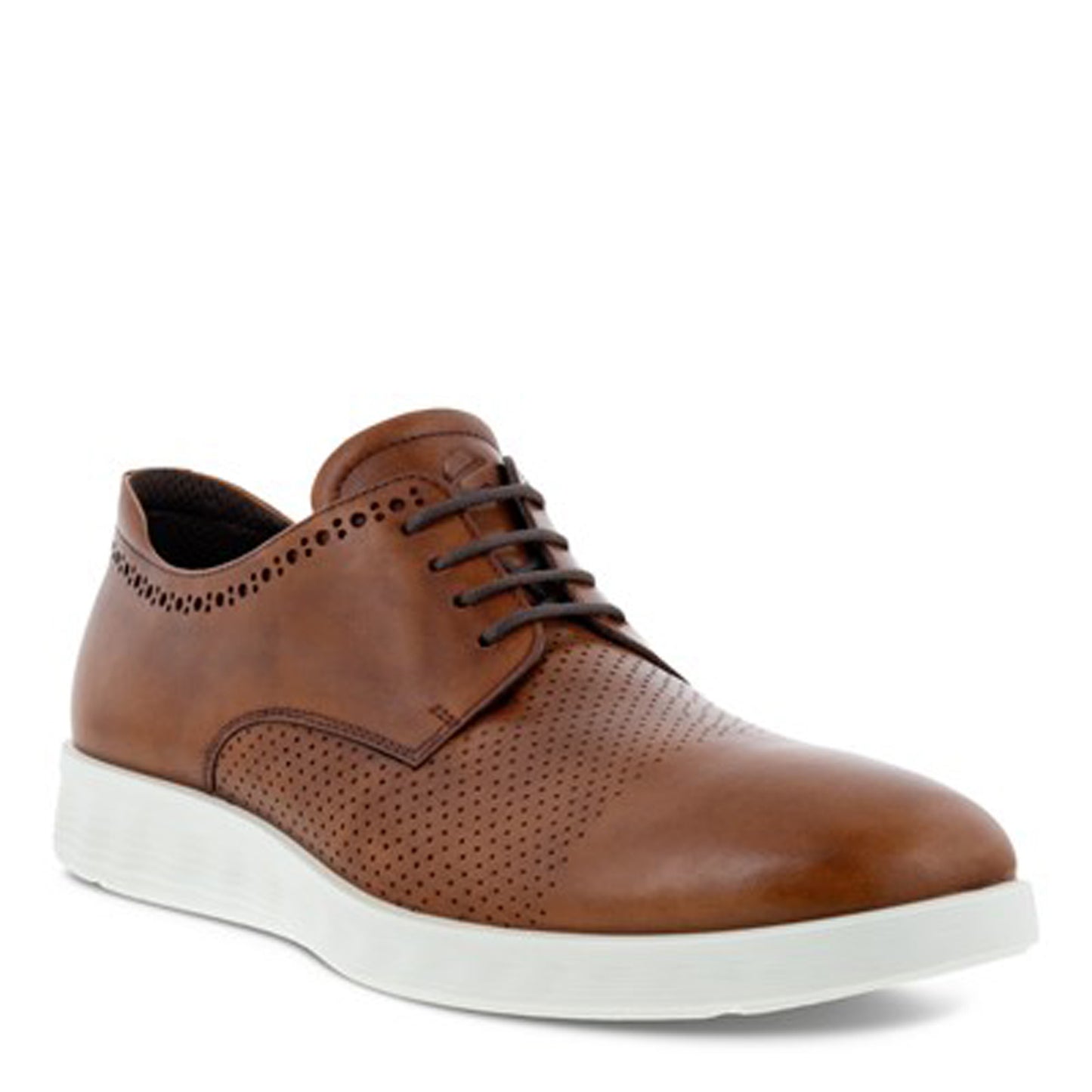 Peltz Shoes Men's Ecco S Lite Hybrid Oxford Amber 520344-01112
