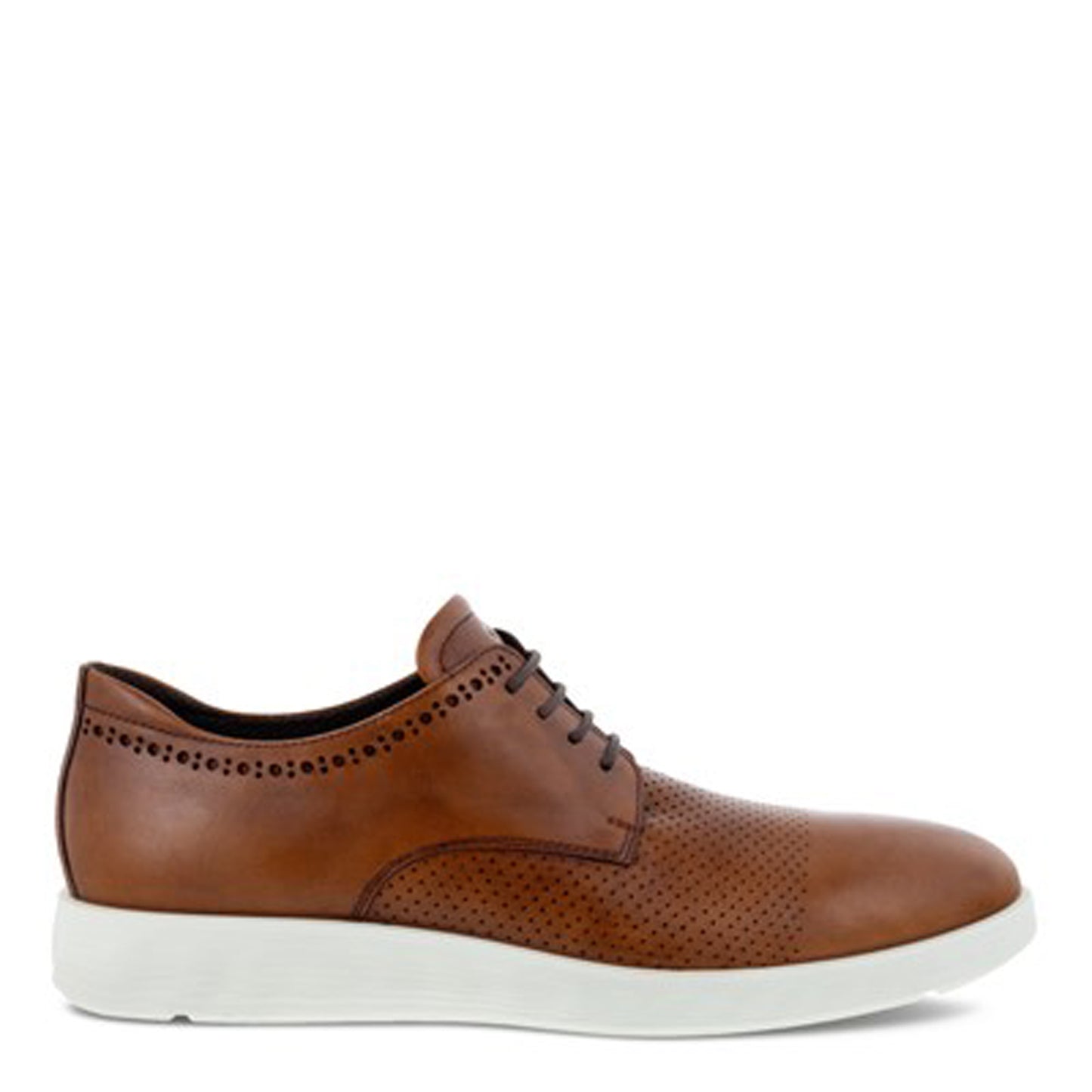Peltz Shoes Men's Ecco S Lite Hybrid Oxford Amber 520344-01112