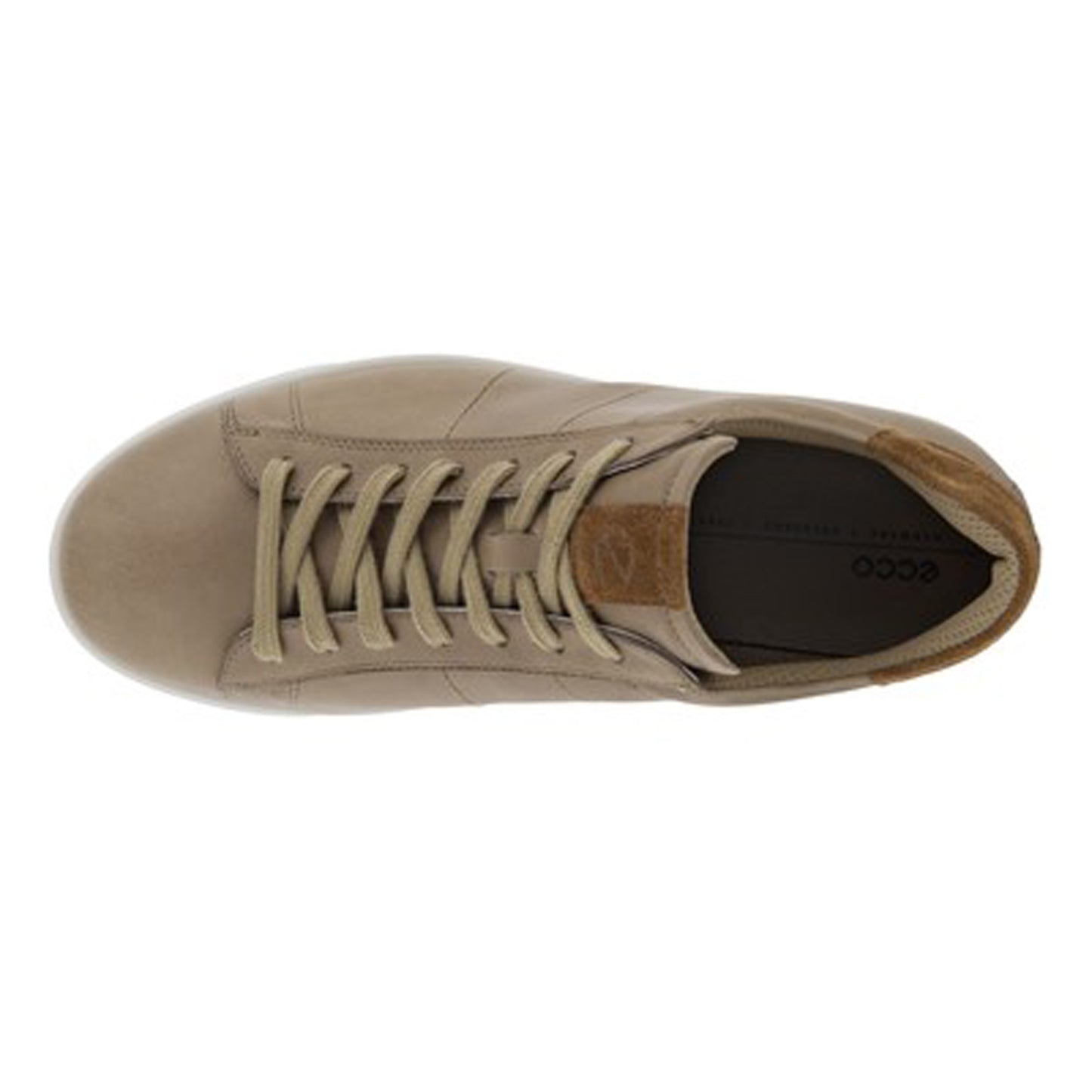 Peltz Shoes Men's Ecco Street Lite Retro X Sneaker Nutmeg 521354-52899