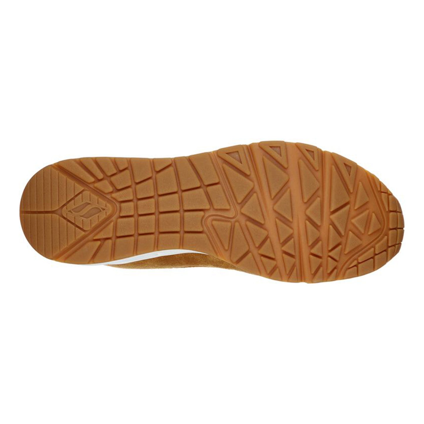 Peltz Shoes Men's Skechers Street Uno - Stacre Sneaker Whiskey 52468-WSK