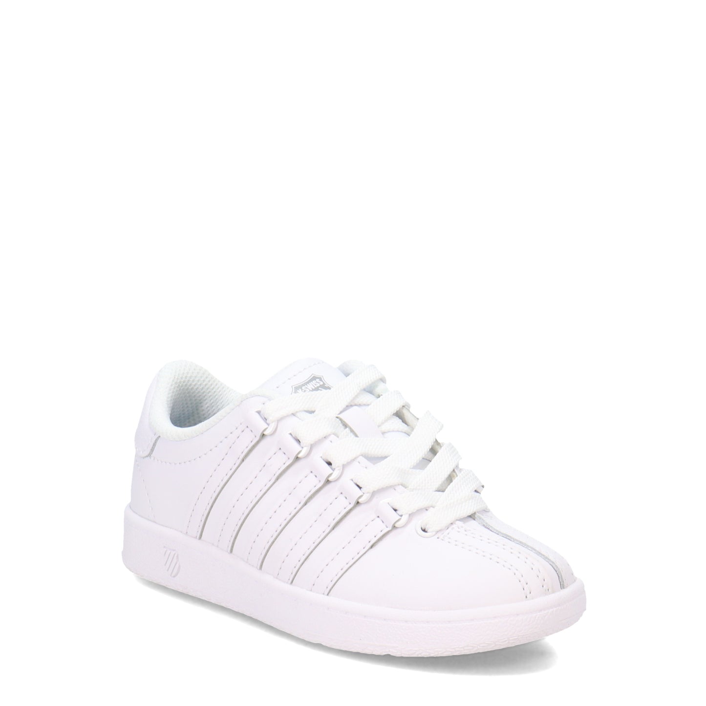 Peltz Shoes Boy's K-Swiss Classic VN Sneaker - Little Kid WHITE 53343-101