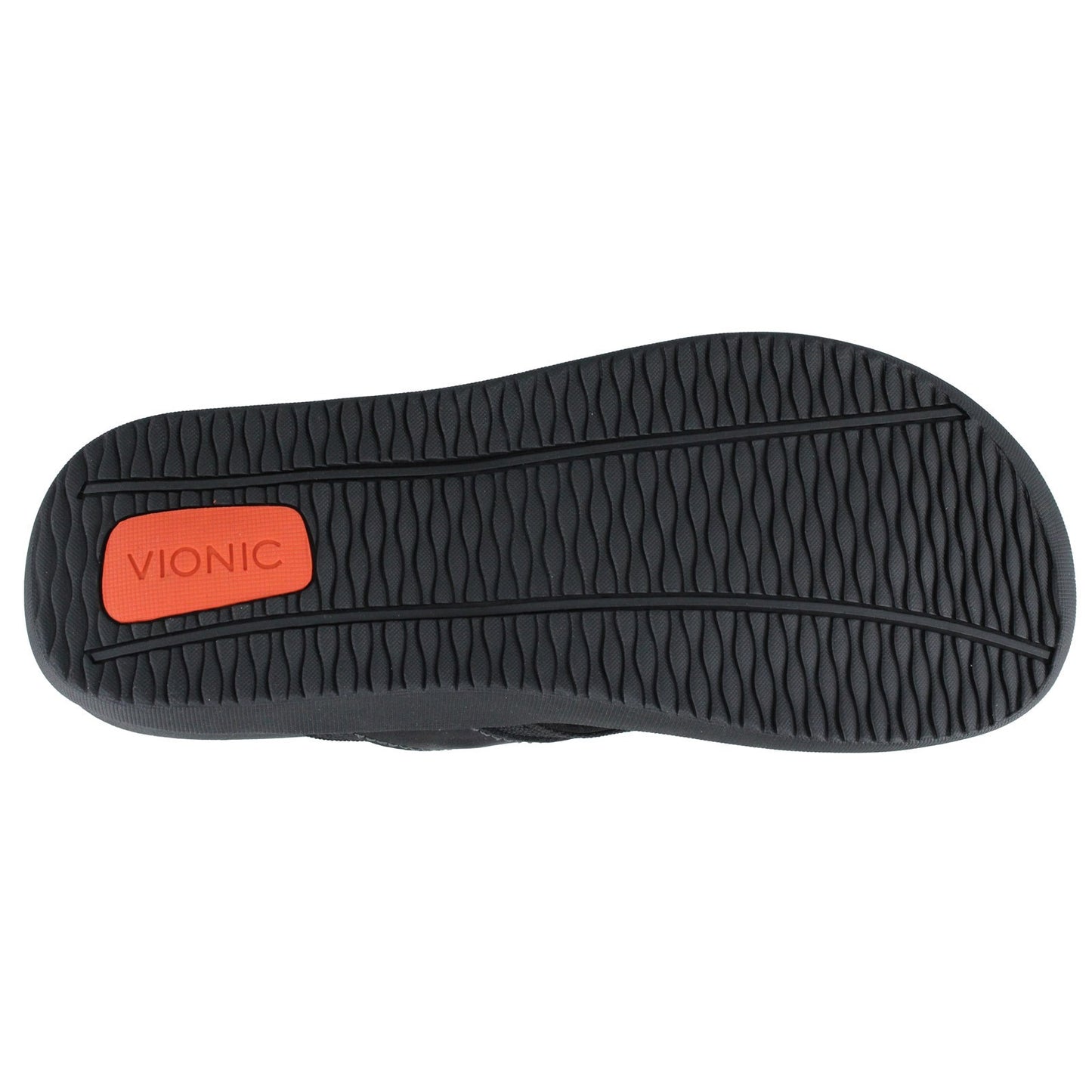Peltz Shoes Men's Vionic Tide Sandal BLACK 544TIDE-BLK