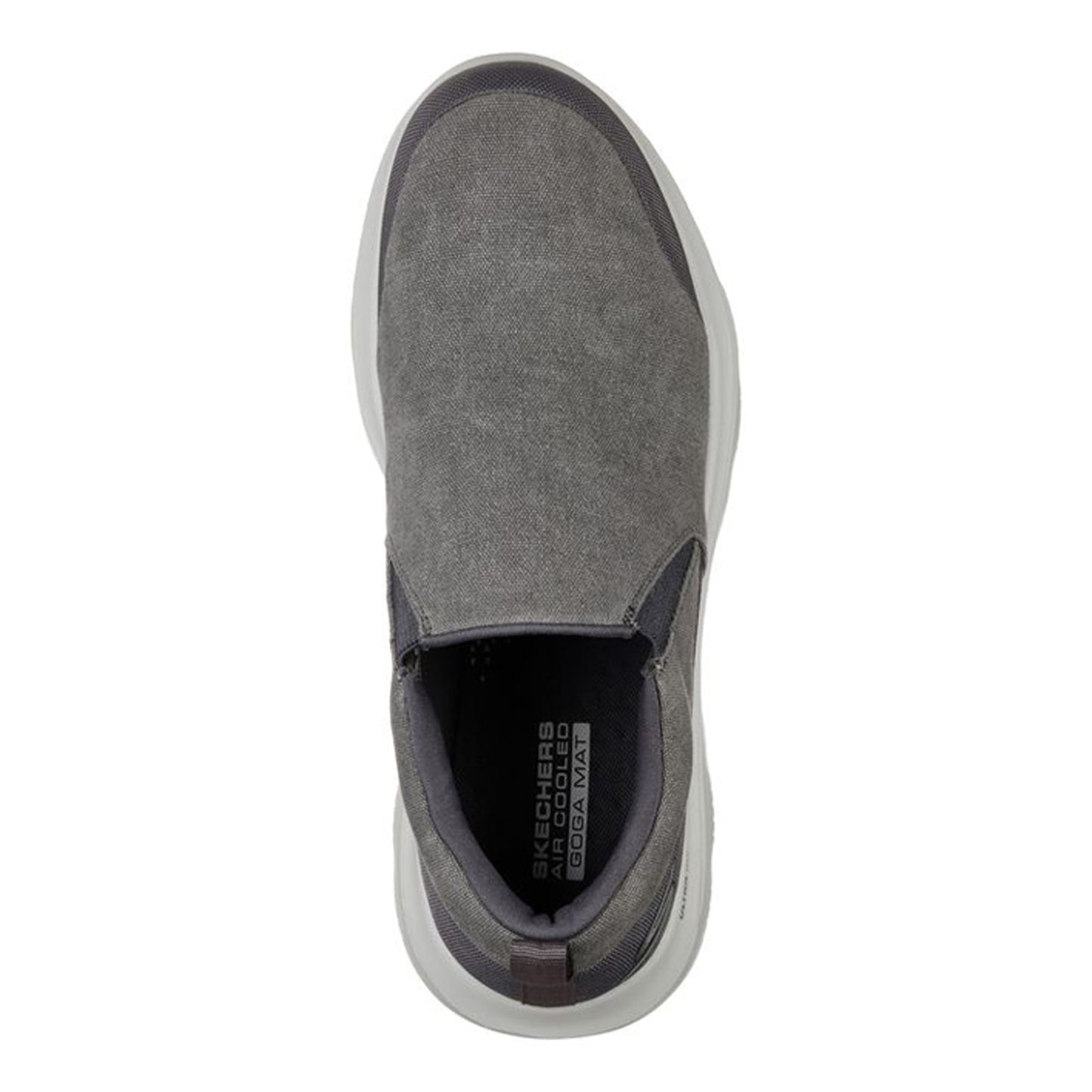 Peltz Shoes Men's Skechers GOwalk Evolution Ultra Sneaker - Ramble - Wide Width CHARCOAL 54736WW-CHAR
