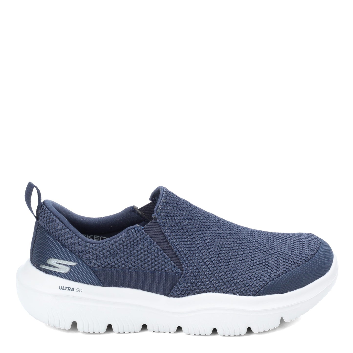 Peltz Shoes Men's Skechers GOwalk Evolution Ultra - Impeccable Slip-On - Wide Width NAVY 54738EWW-NVGY
