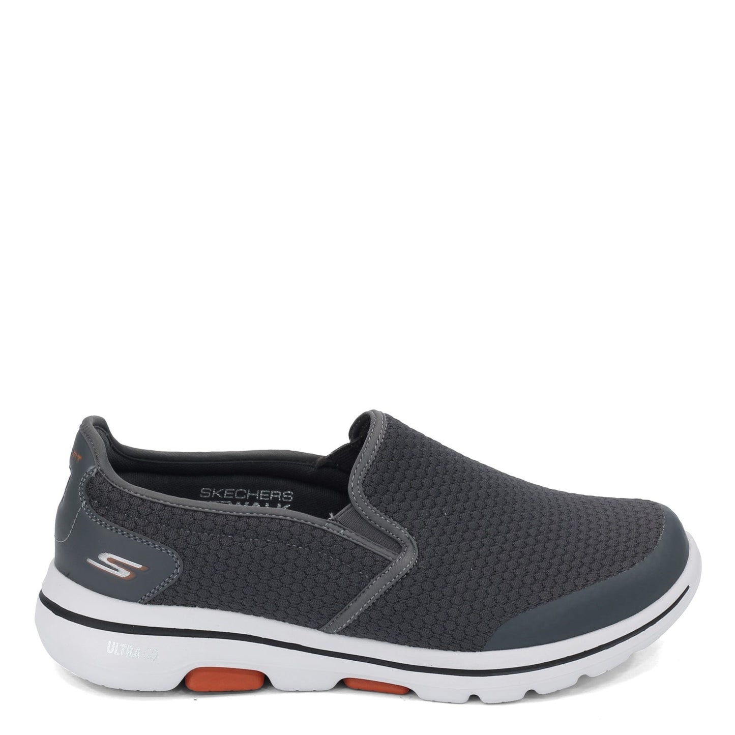 Peltz Shoes Men's Skechers Performance GOwalk 5 - Apprize Slip-On - Wide Width CHARCOAL 55510EWW-CHAR